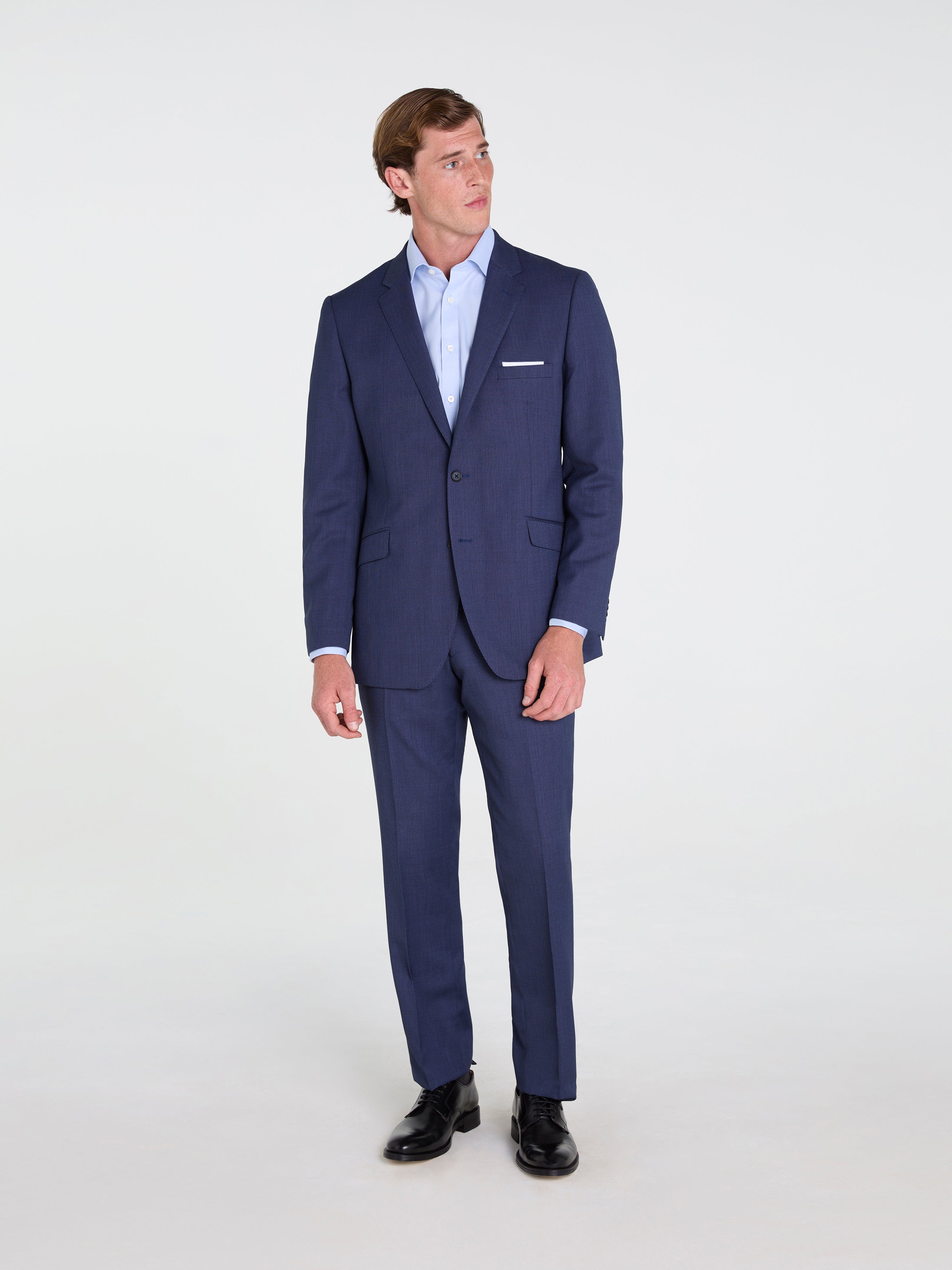 CRIMIE DYLAN RELAX 2B SUIT JACKET Navy Cromwell Slim Stretch