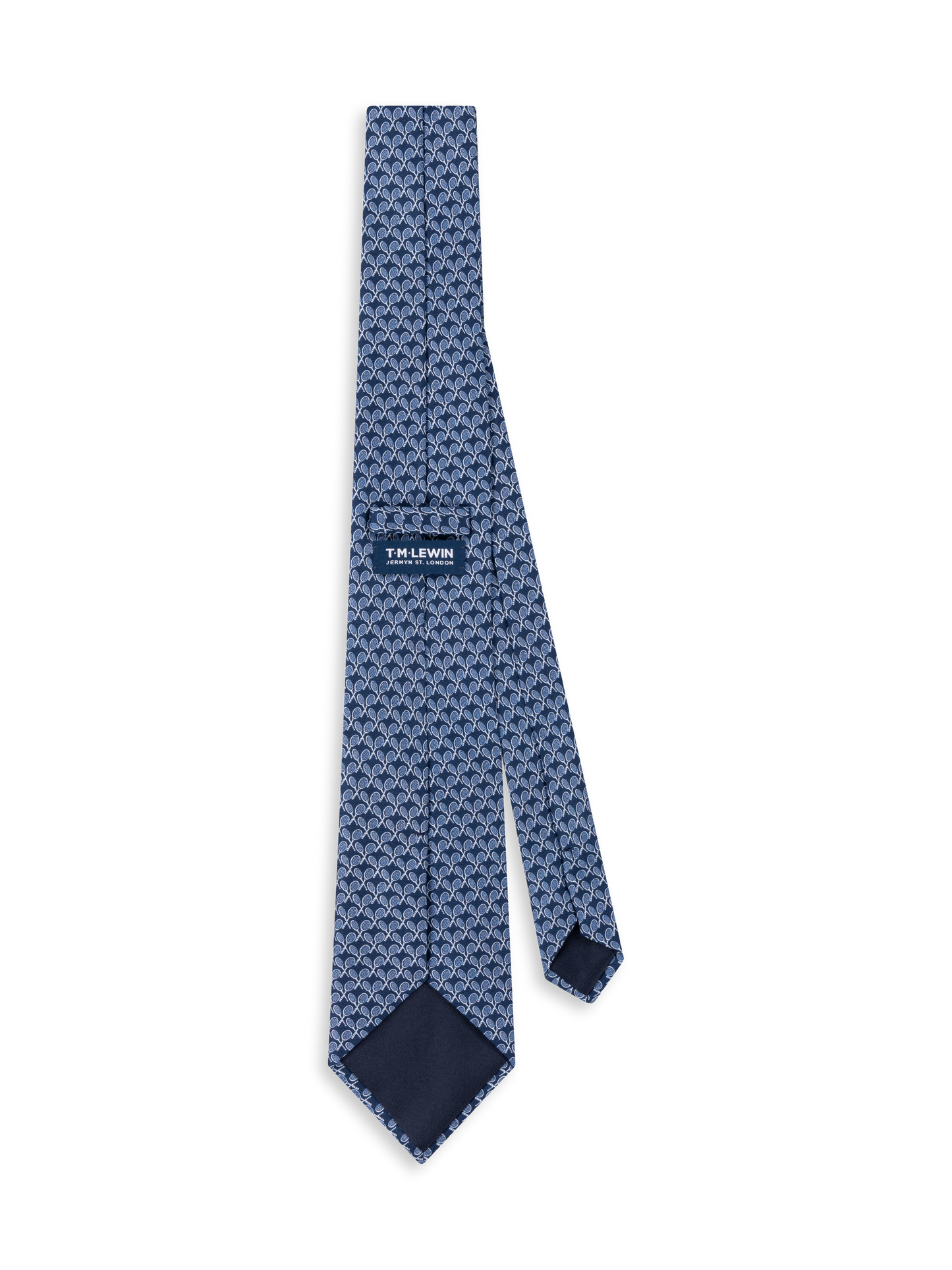 The Italian Tennis Print Tie