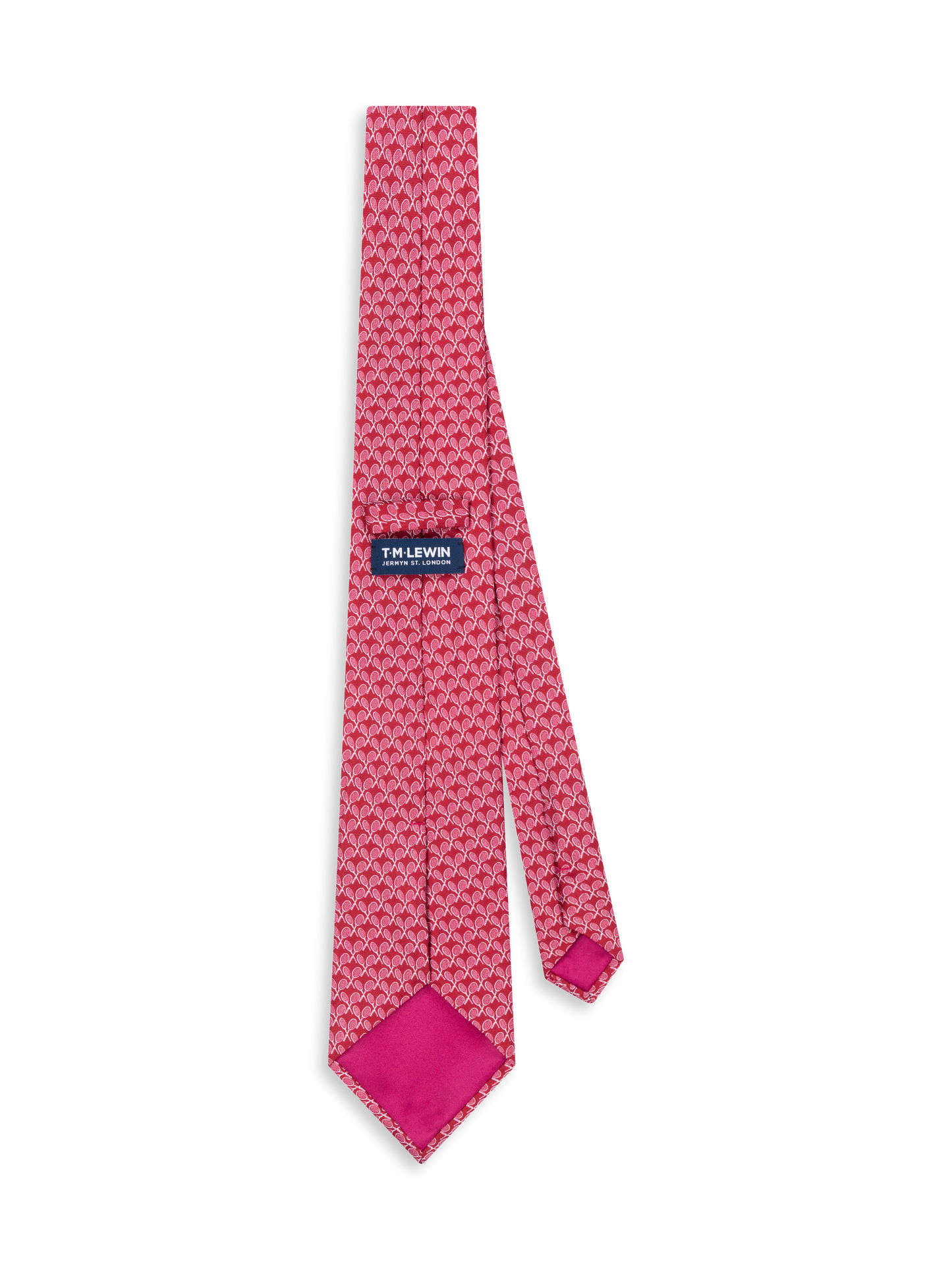 The Italian Tennis Print Tie