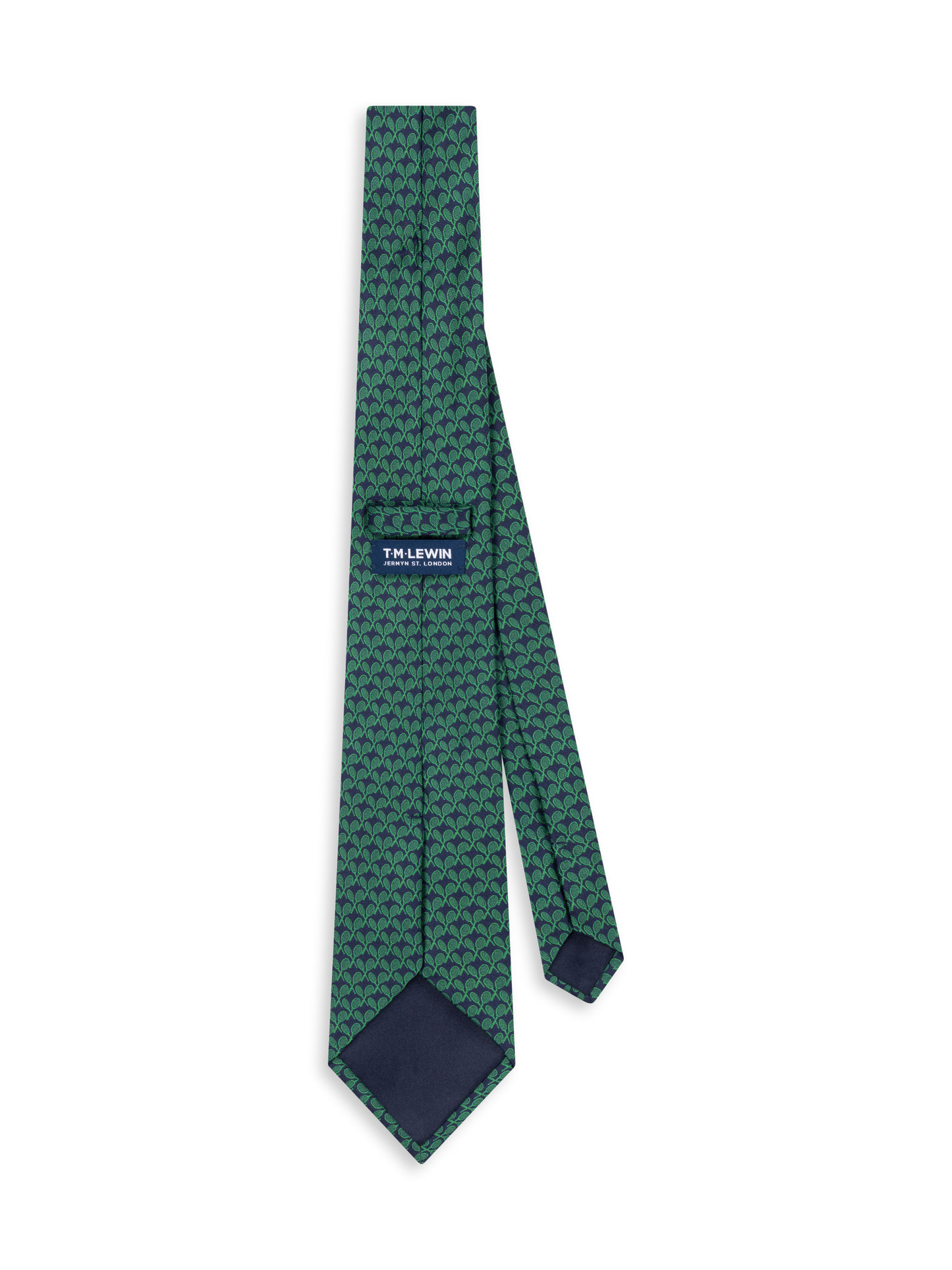 The Italian Tennis Print Tie