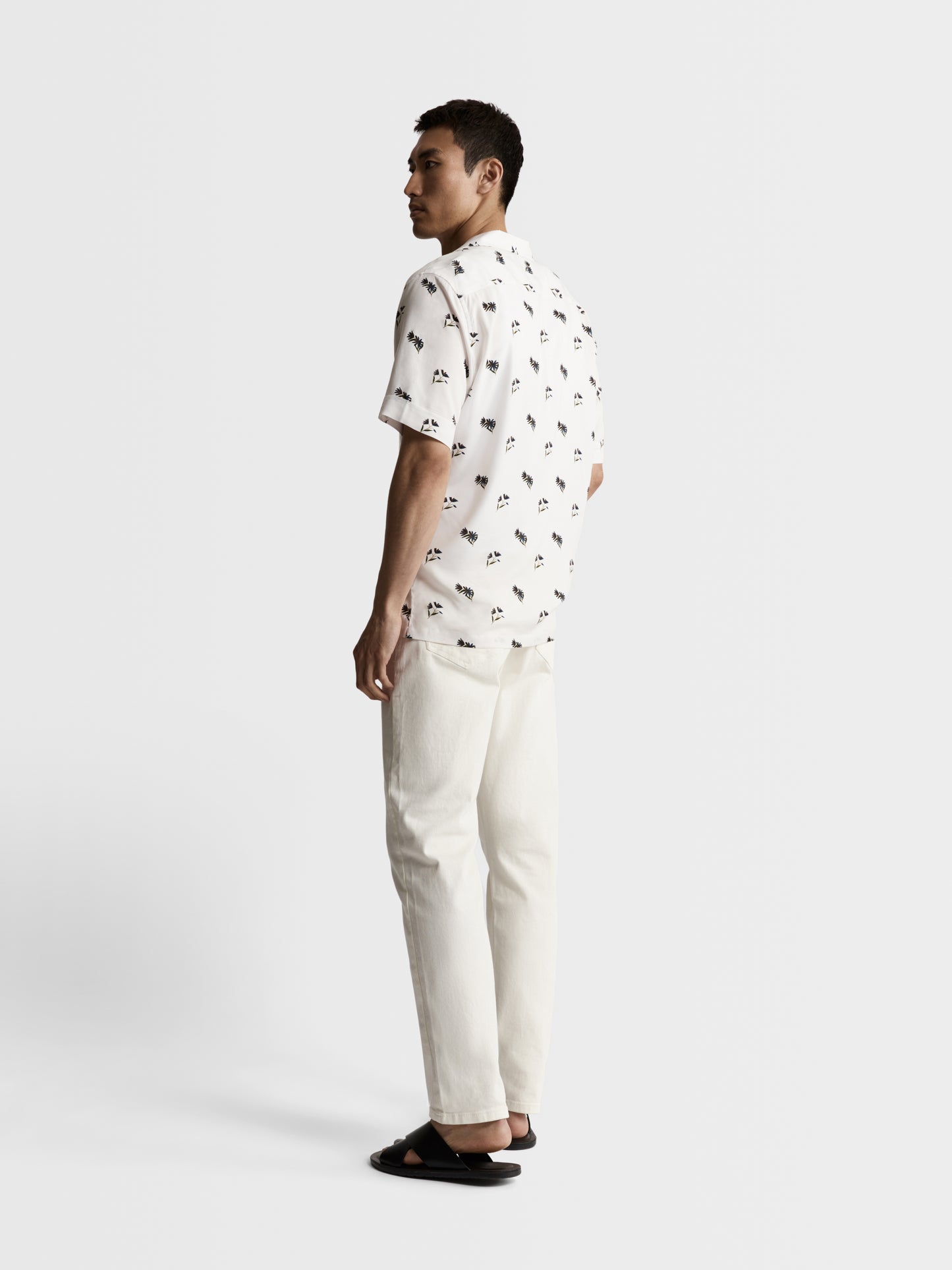 The Regular Fit Revere Collar Shirt