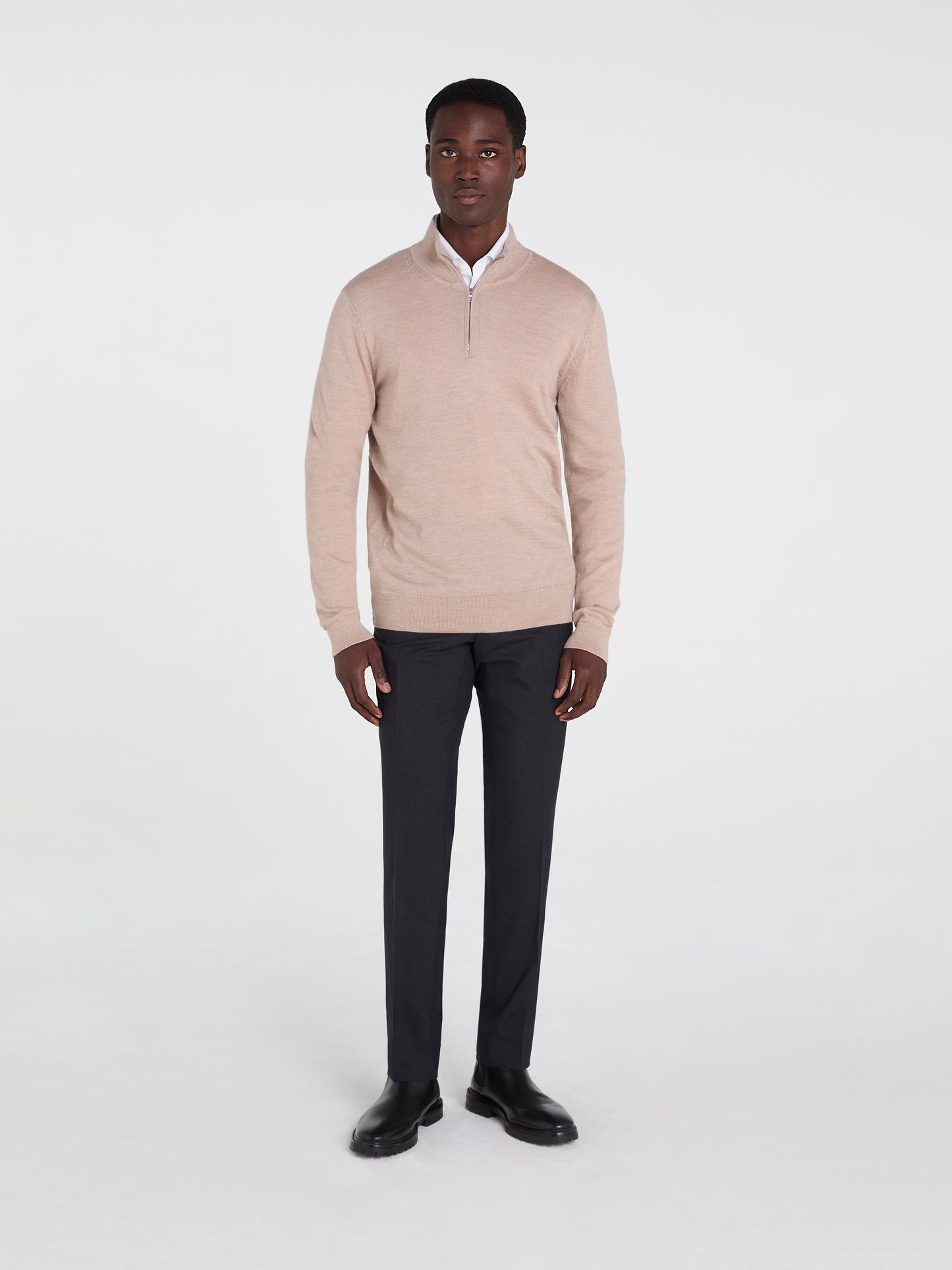 The Merino Wool Quarter-Zip