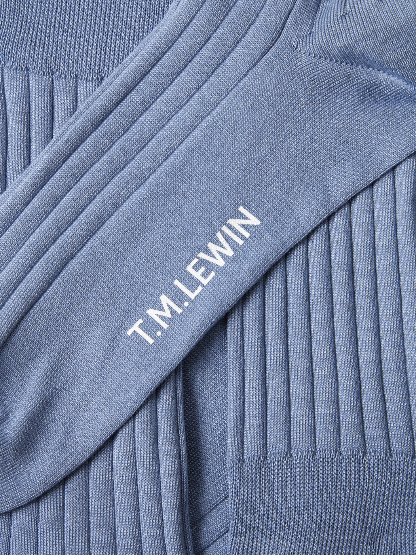 Mercerised Cotton Ribbed Socks