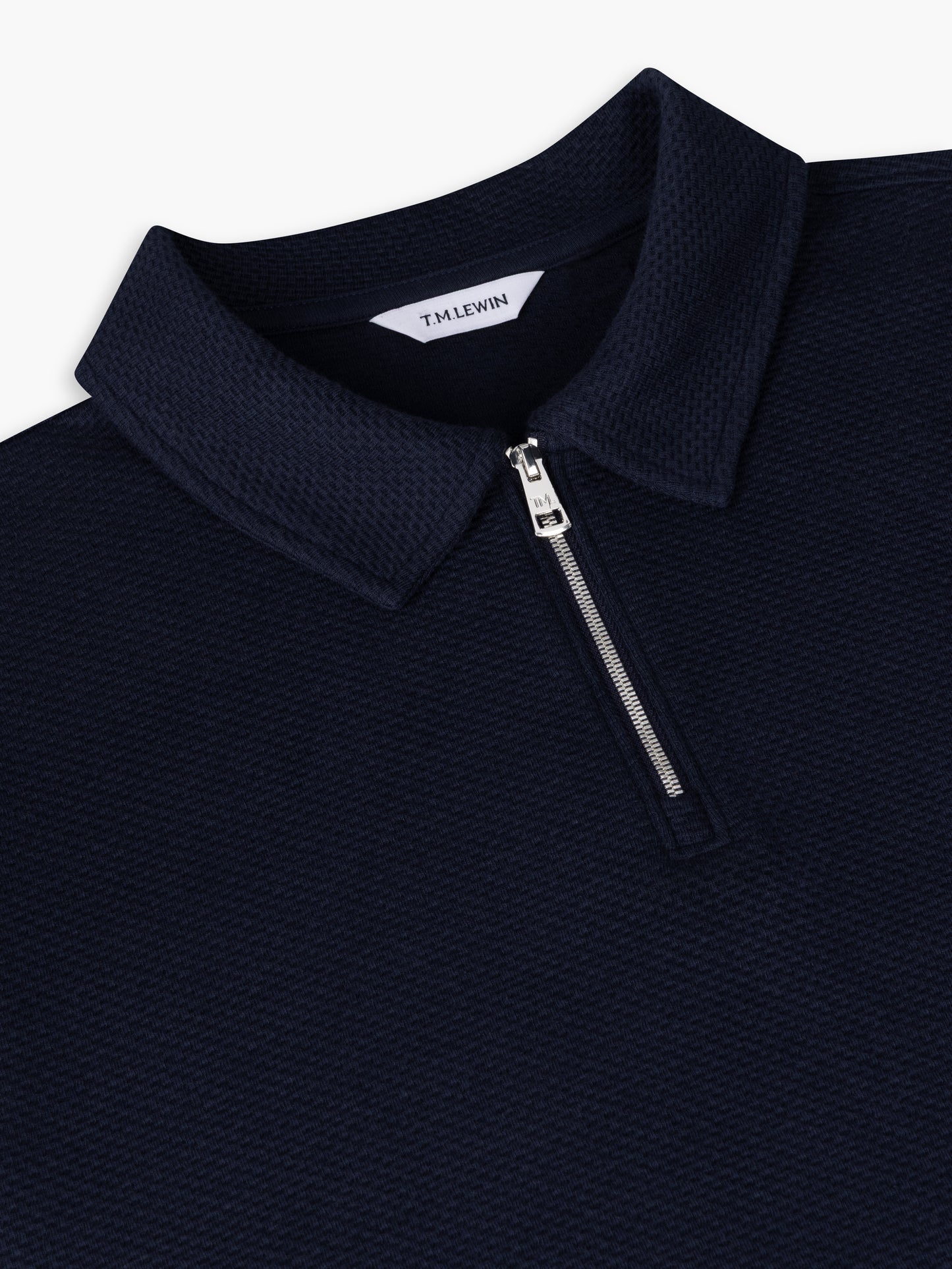 The Long Sleeve Waffle Polo