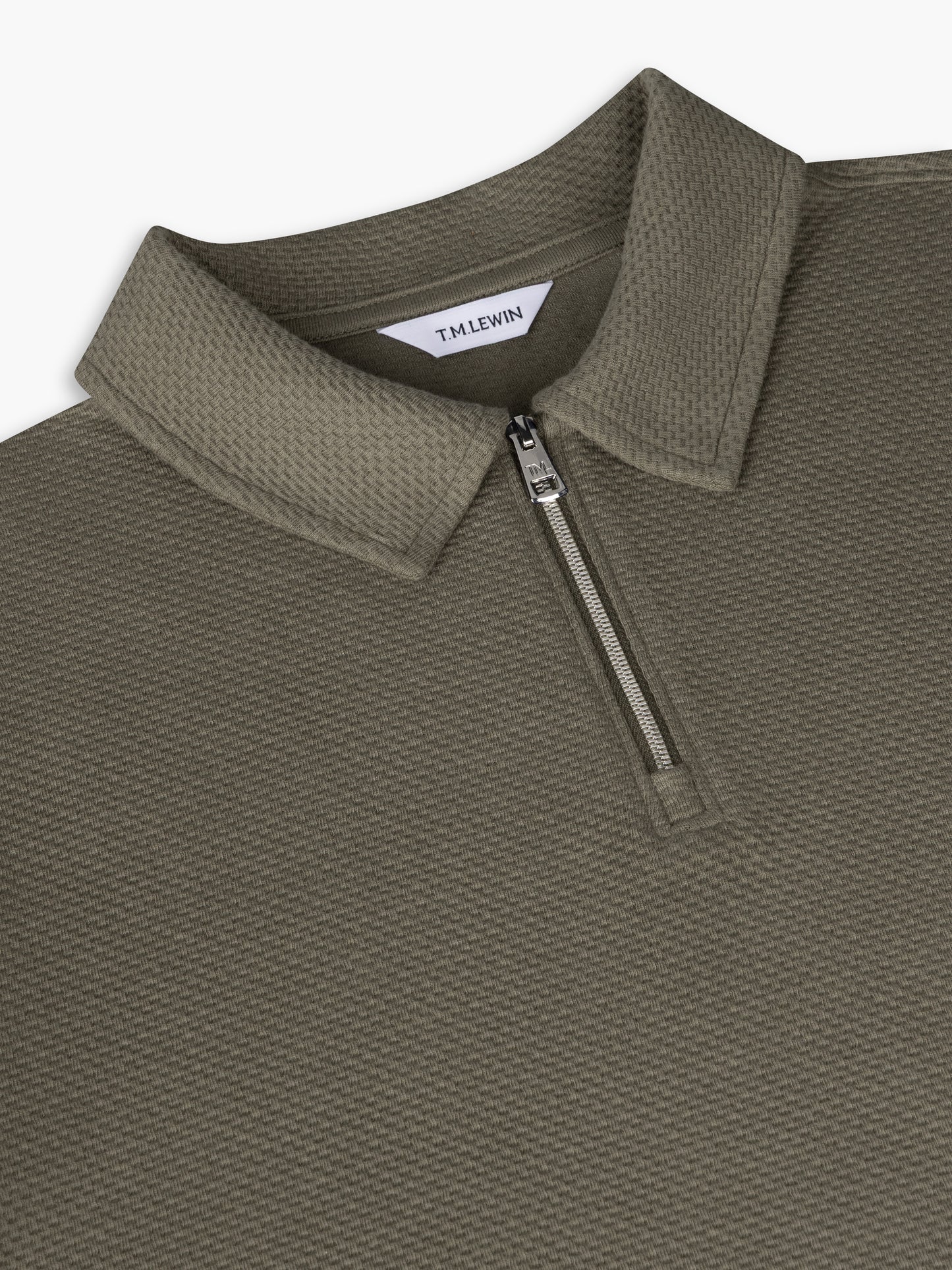 The Long Sleeve Waffle Polo