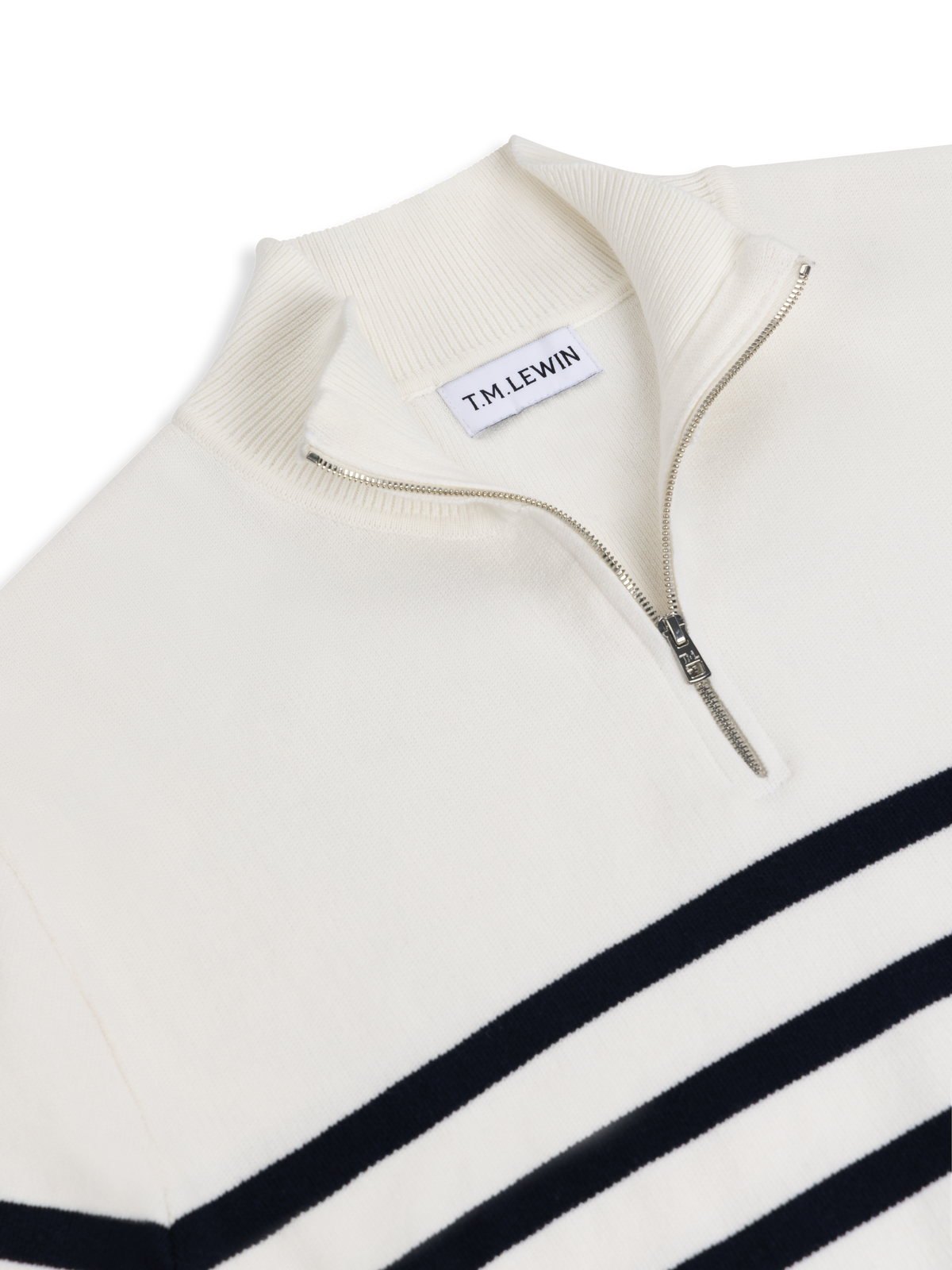 The Cotton Quarter-Zip Jumper