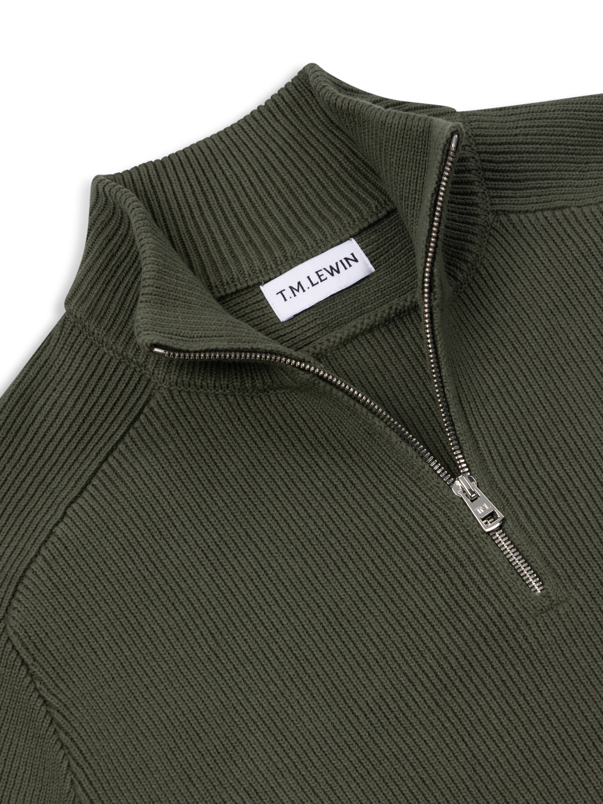 The Cotton Quarter-Zip Jumper