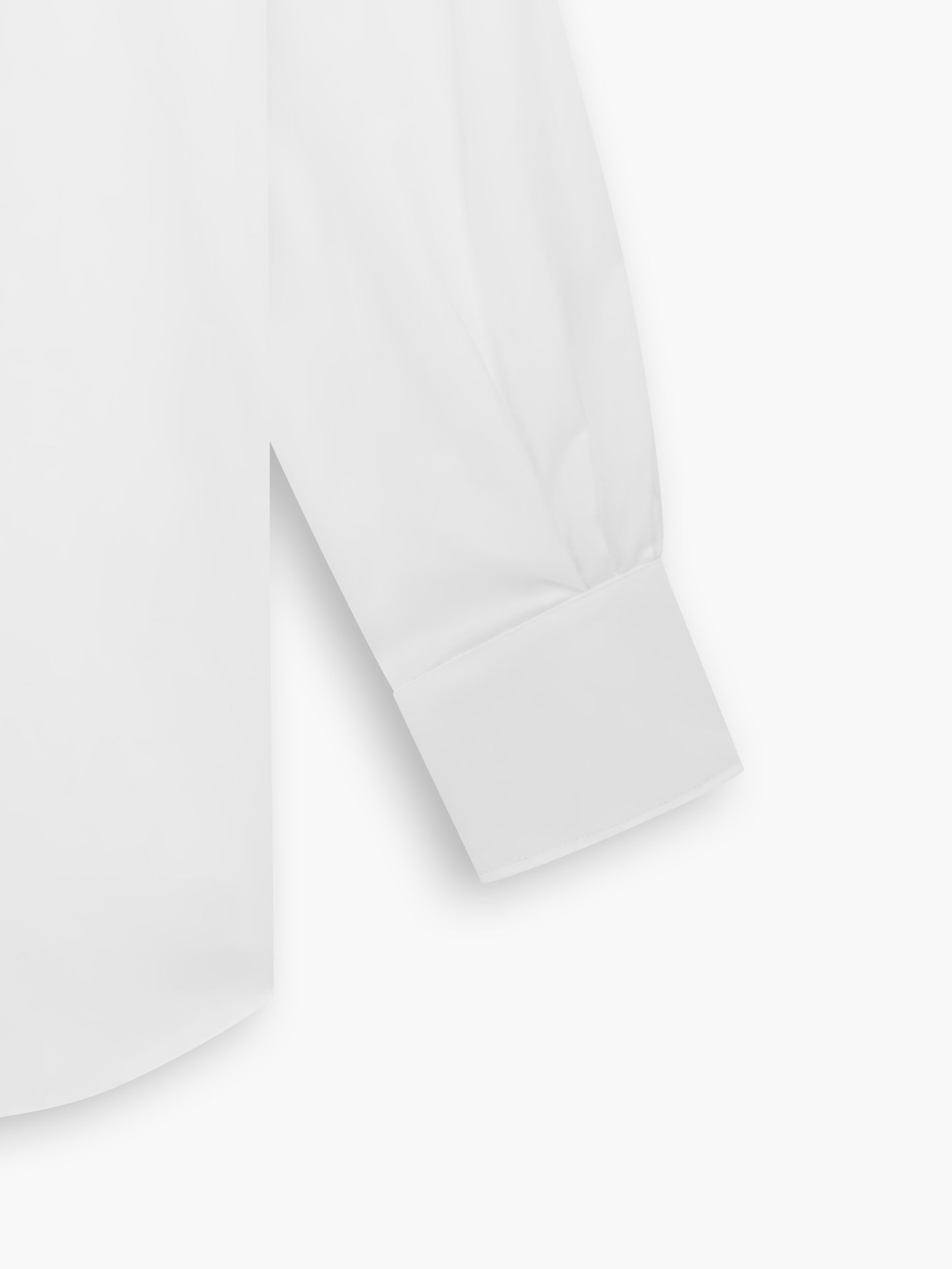 Max Cool White Elephant Trim Twill Slim Fit Single Cuff Concealed Button Down Collar Shirt