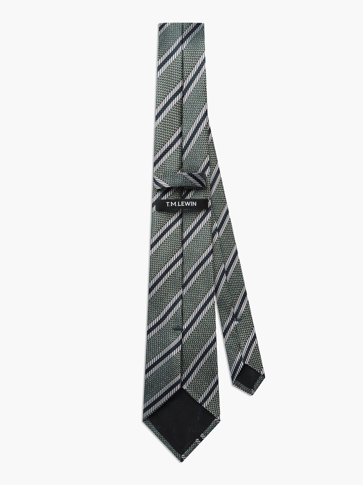 The Textured Stripe Tie