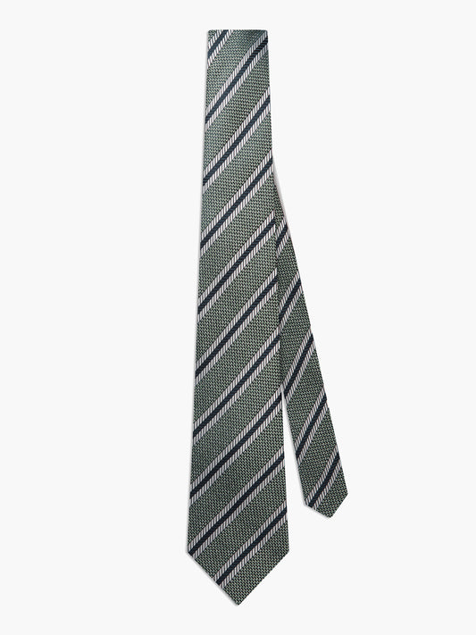 The Textured Stripe Tie