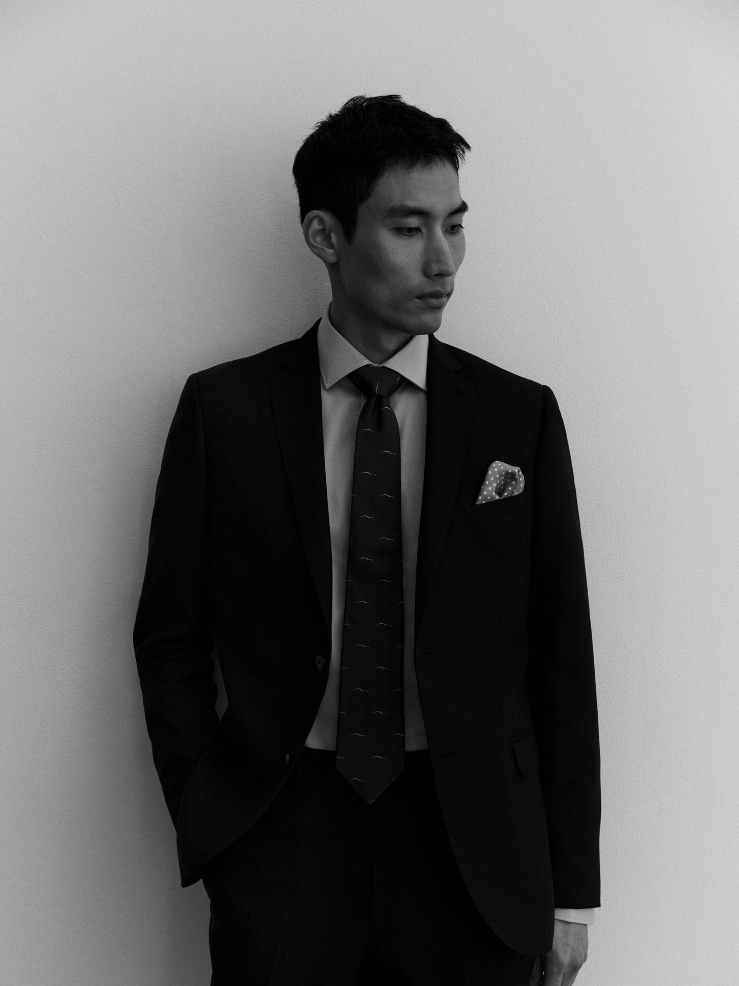 Image 6 of Hendon Barberis Skinny Fit Navy Jacket