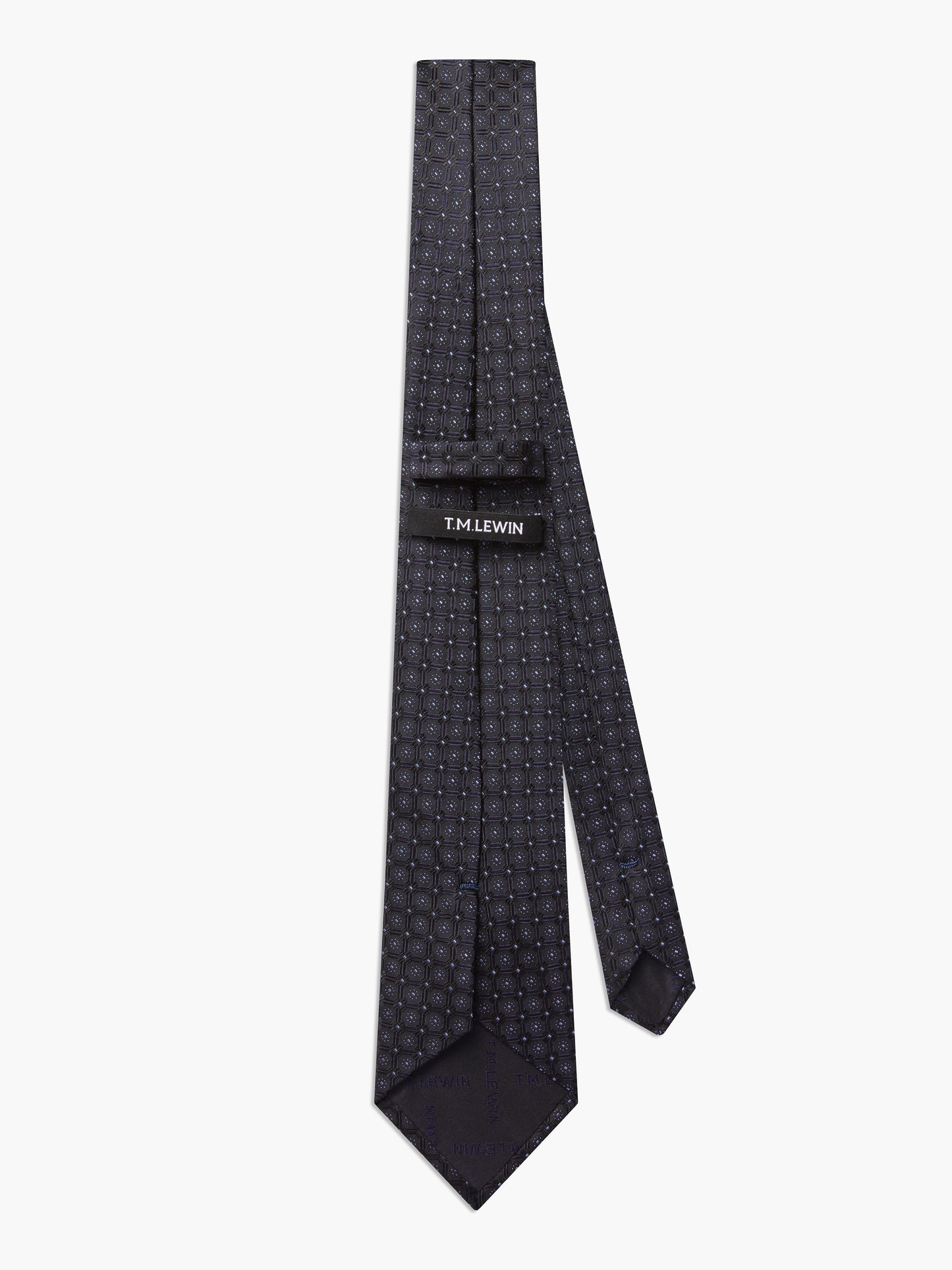 The Floral-Geo Tie