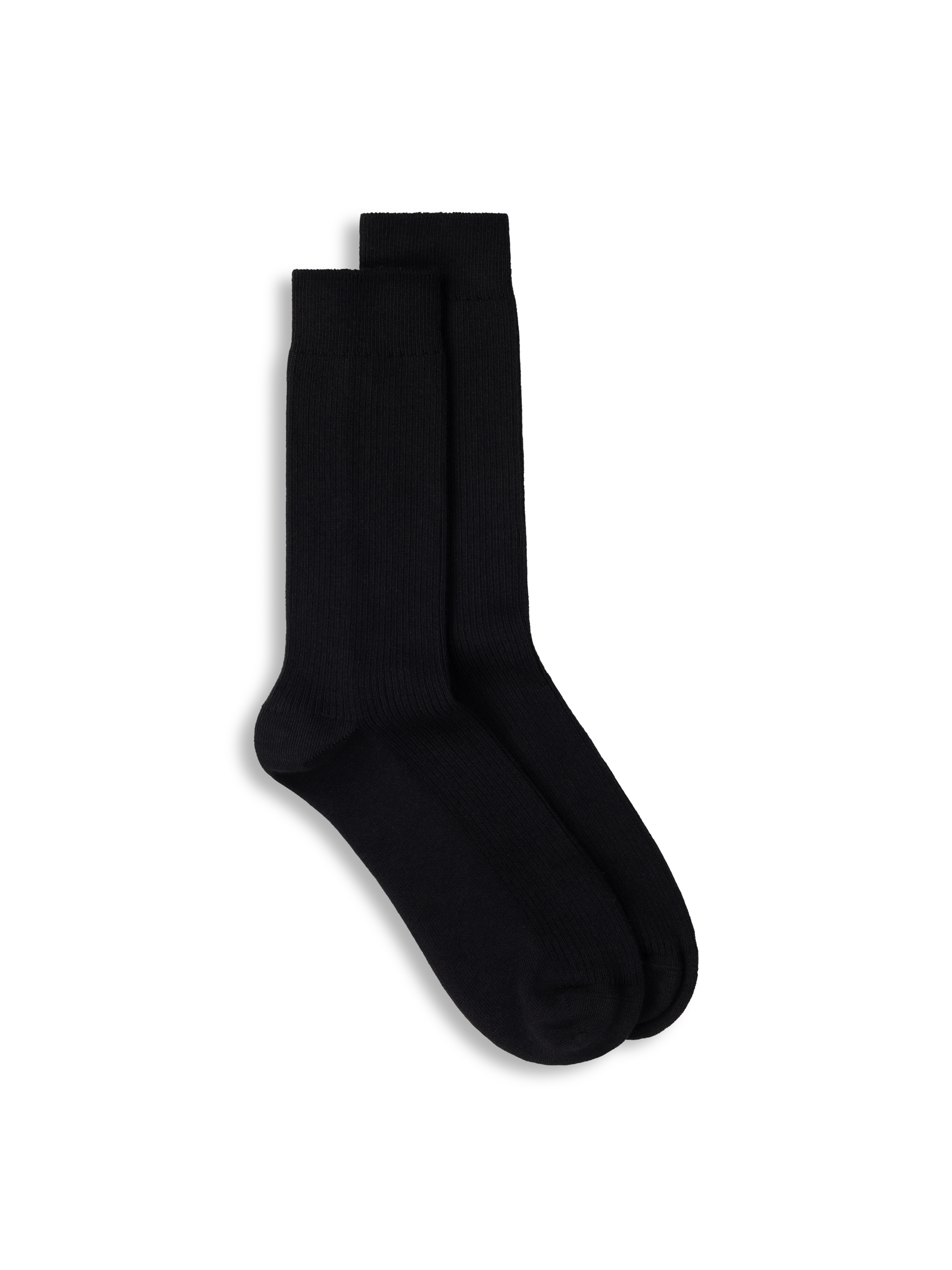 The Casual Cotton Ribbed Socks, view 1
