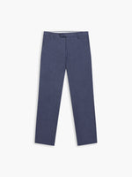 The Portobello Slim Linen Trouser