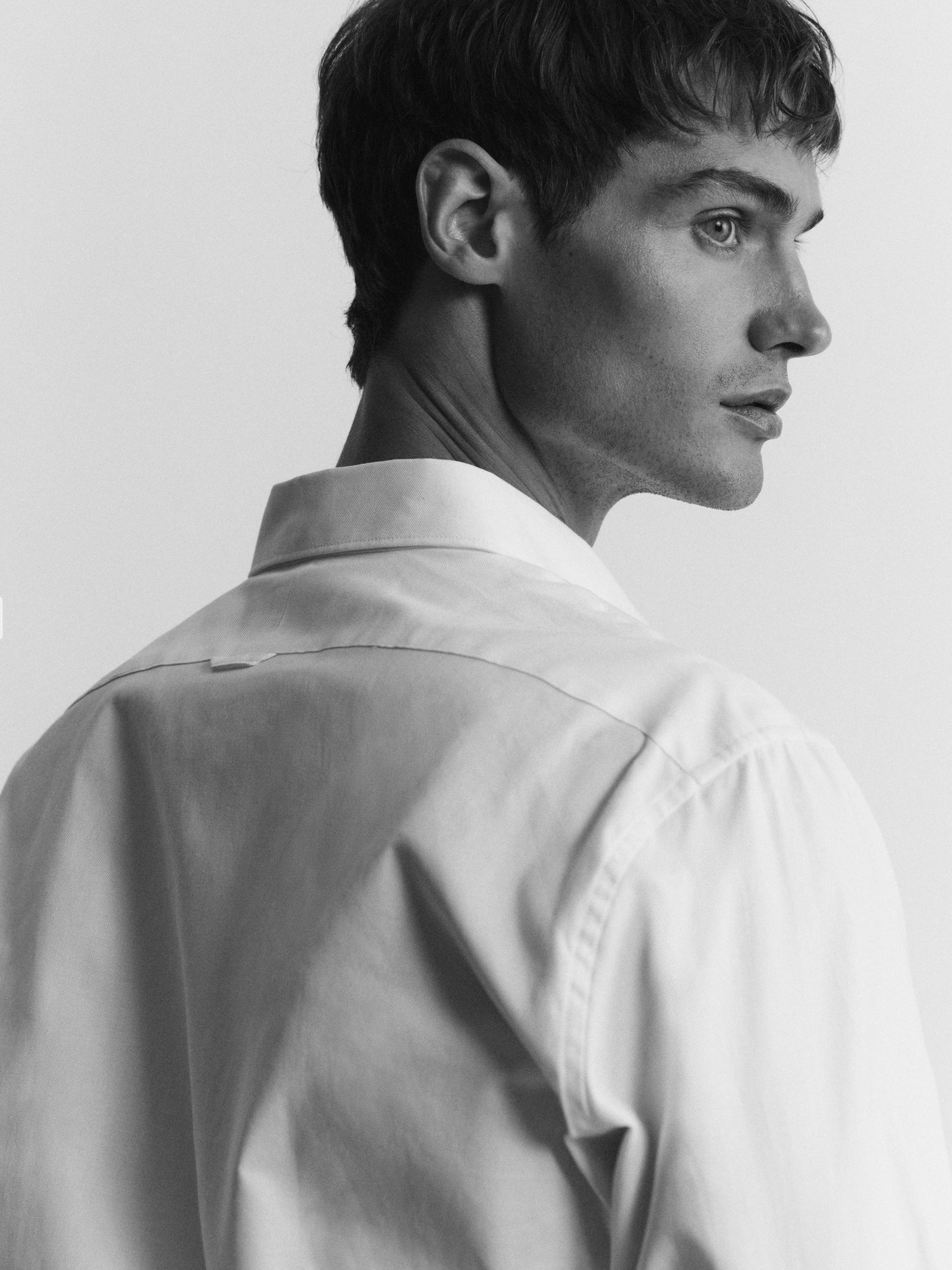 Image 5 of Oxford Slim Fit White