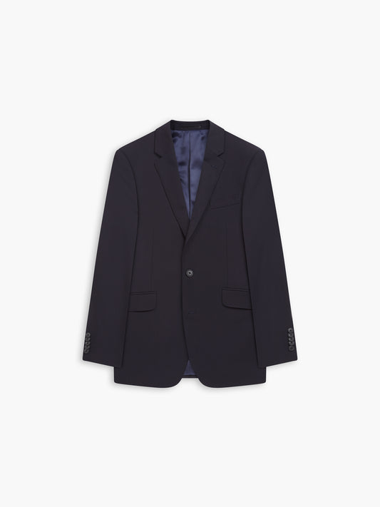 Kennington Wool Slim Navy Suit Jacket