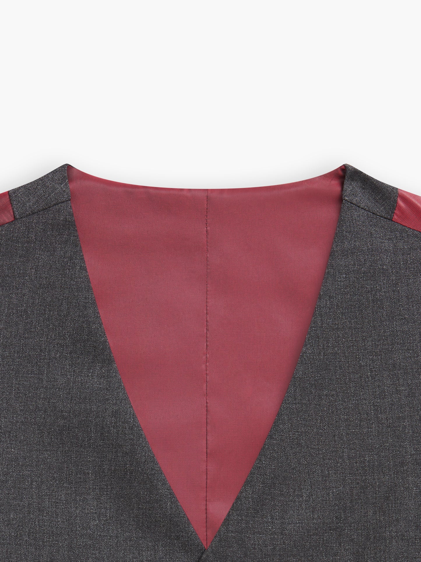 Barbican Italian Luxury Slim Charcoal Waistcoat