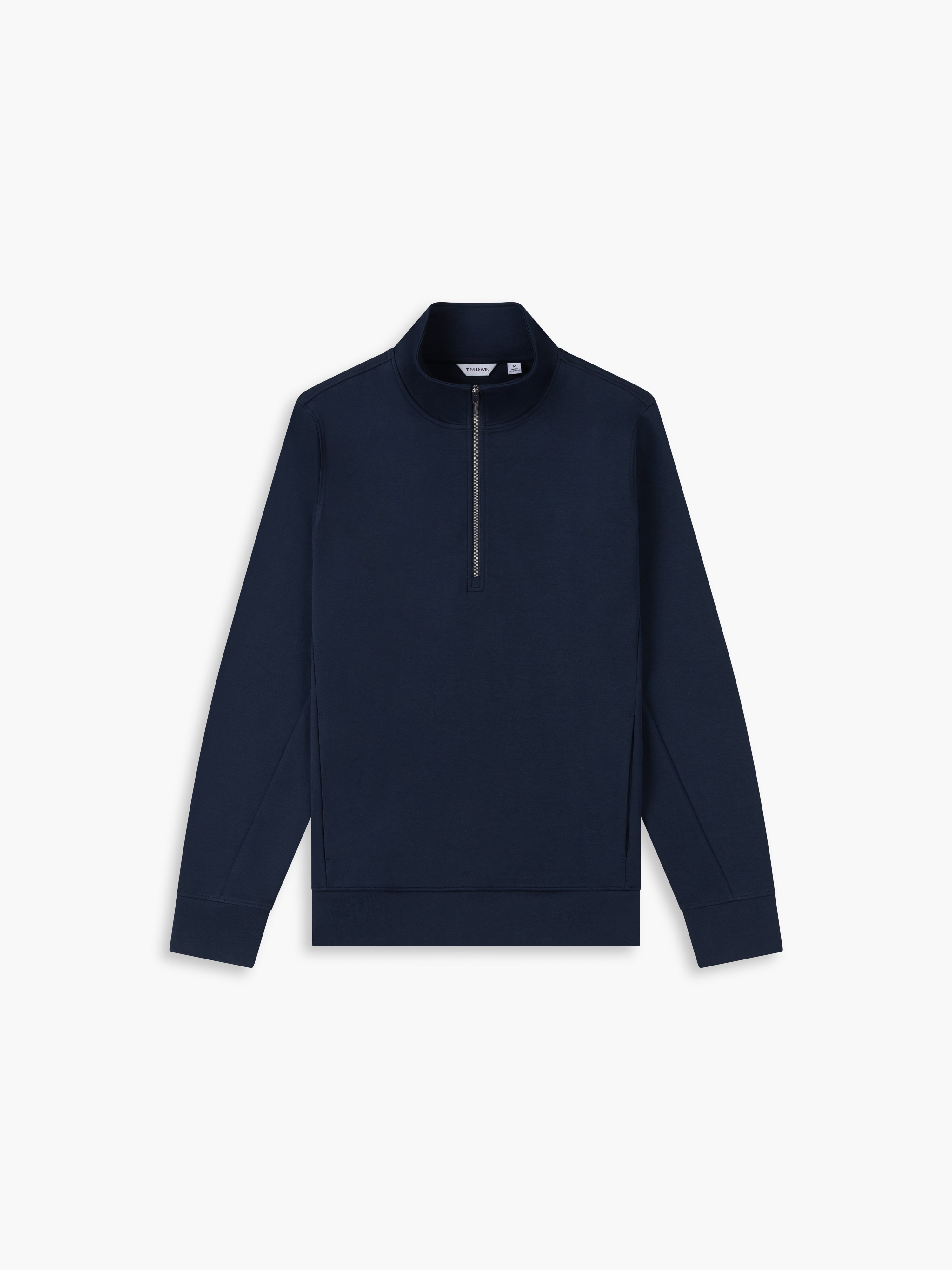 The Interlock Quarter Zip – T.M.Lewin