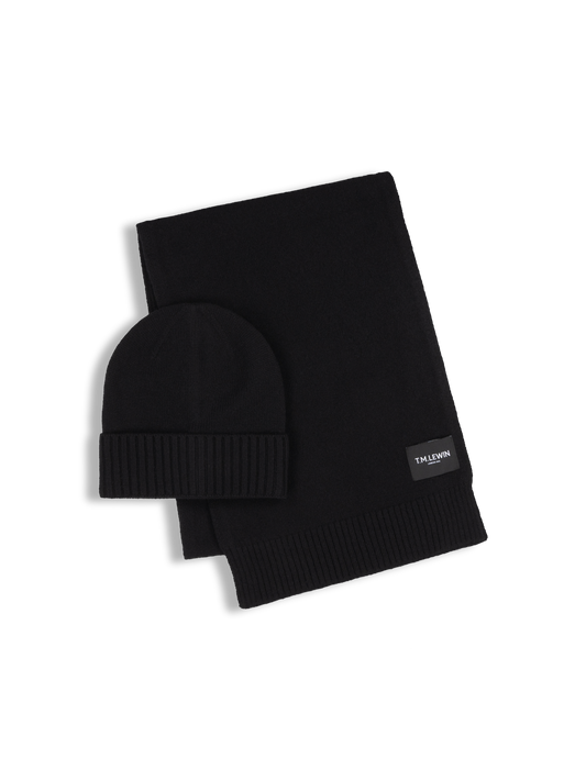 The Wool Beanie & Scarf Gift Set