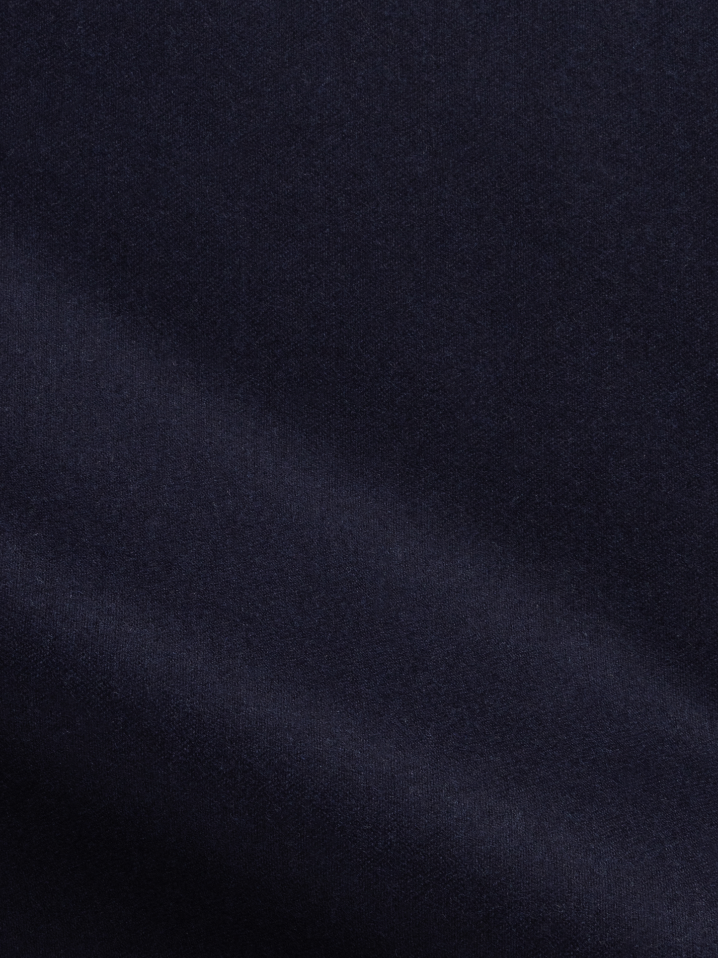 Solid navy blue flannel colour swatch