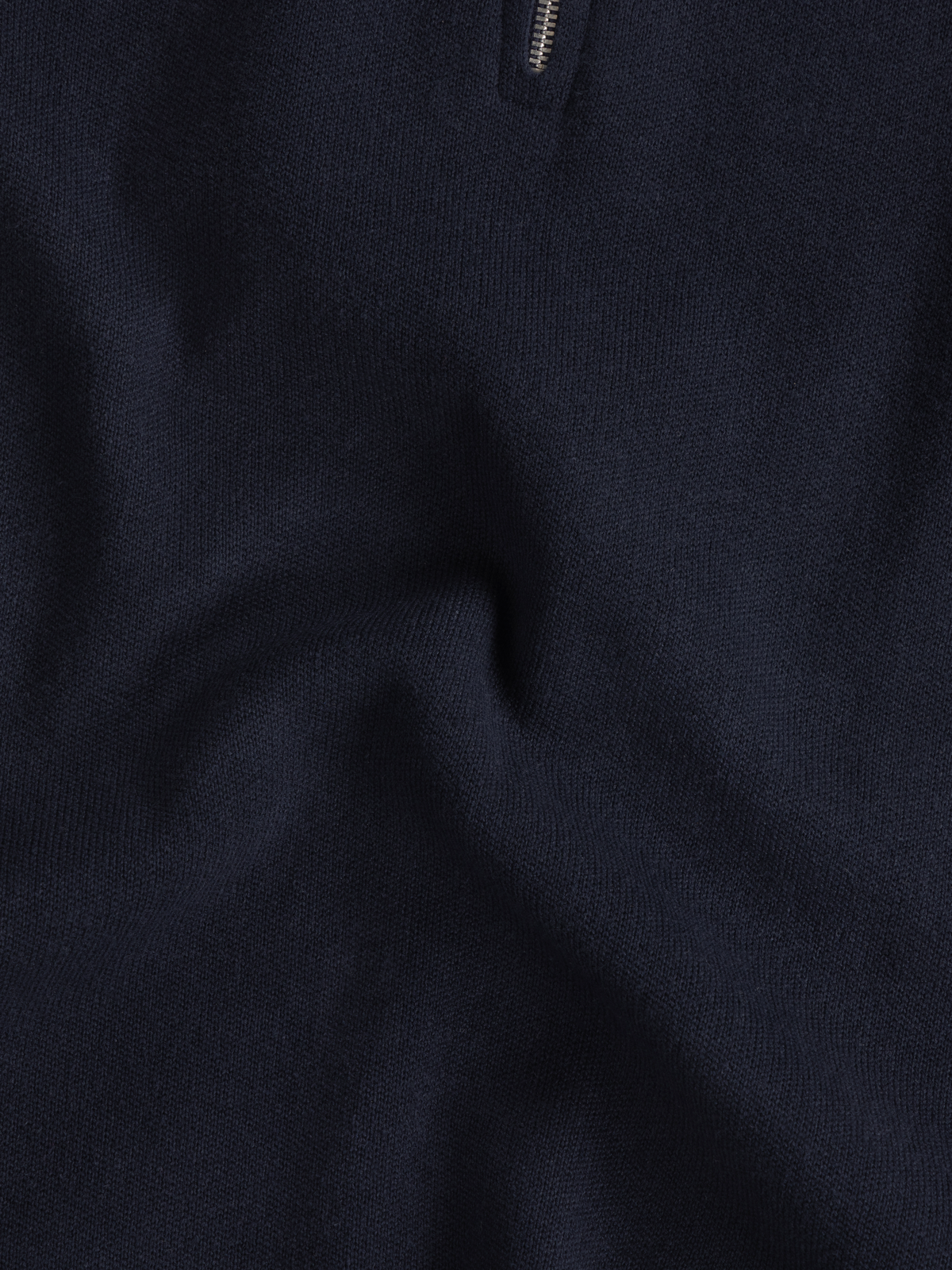 The Cotton Quarter-Zip Jumper