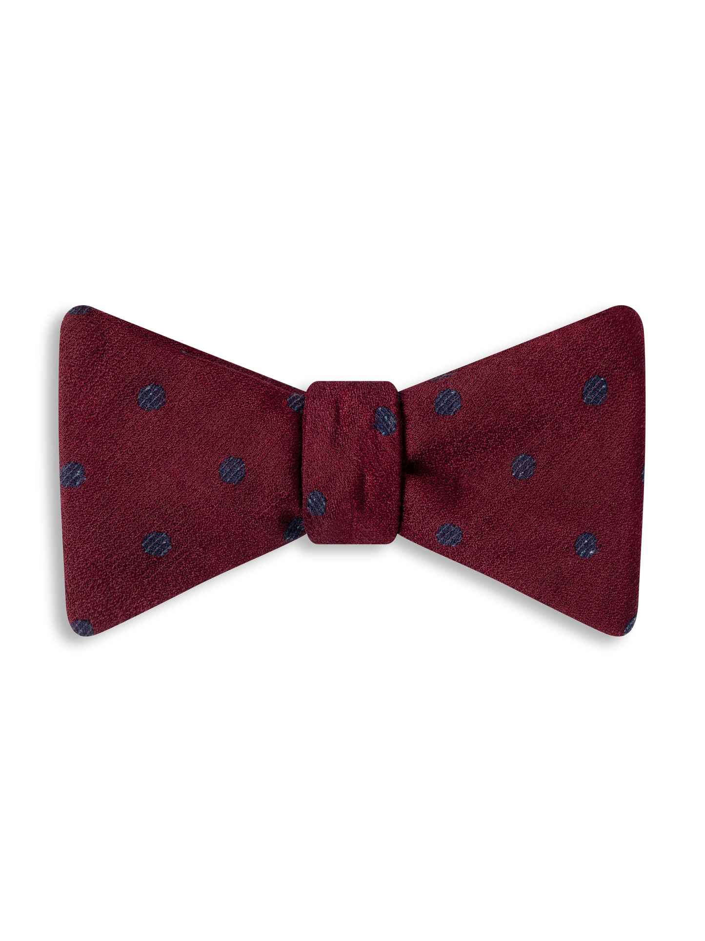 The Self-Tie Spot Wool-Blend Bow Tie