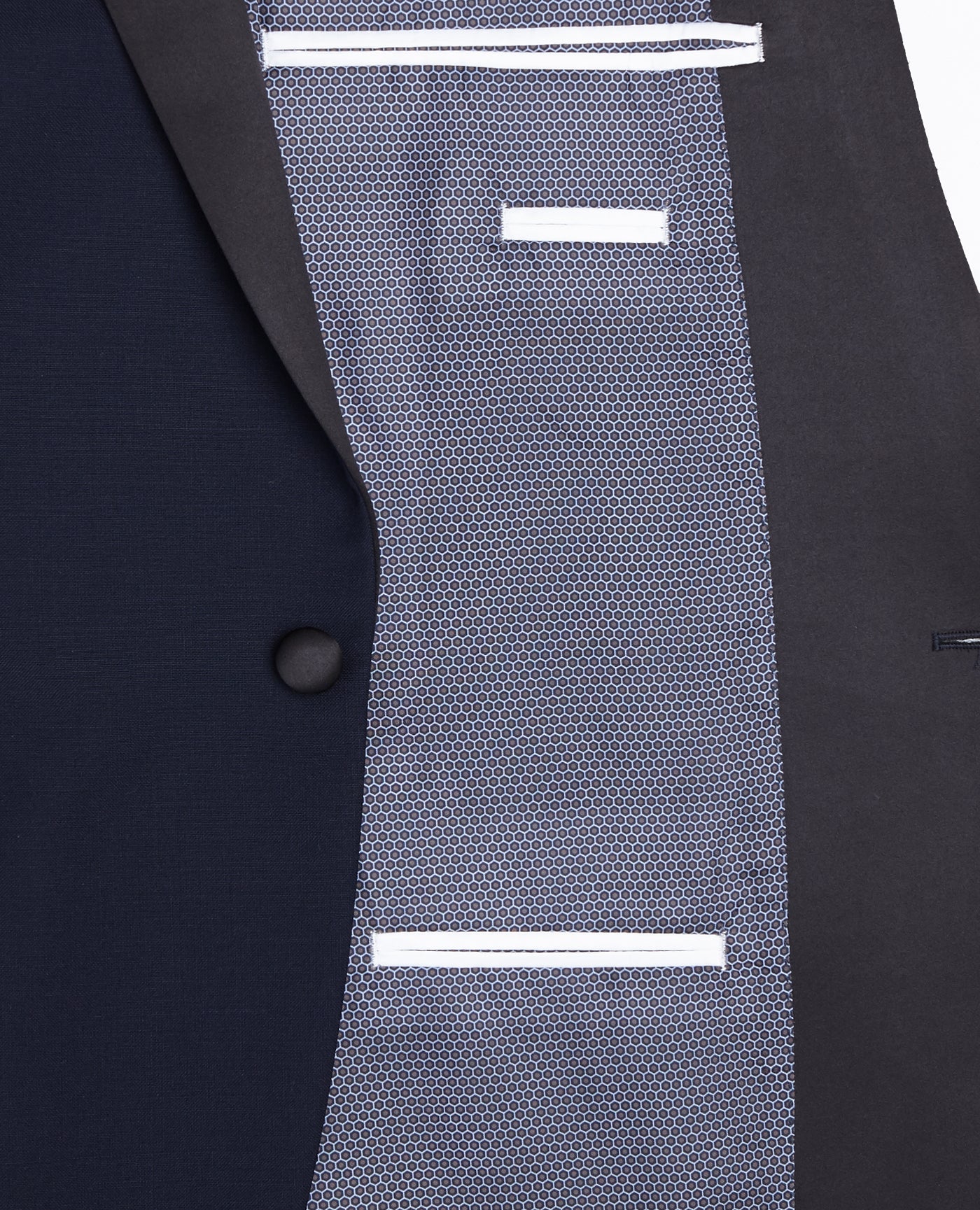 Image 3 of Francis Plain Midnight Blue Jacket