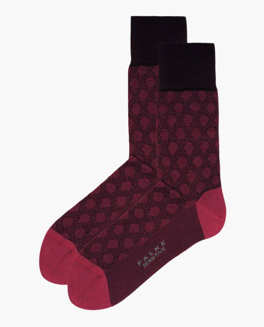 Image 1 of Falke Sensitive Modernist Socks Pink