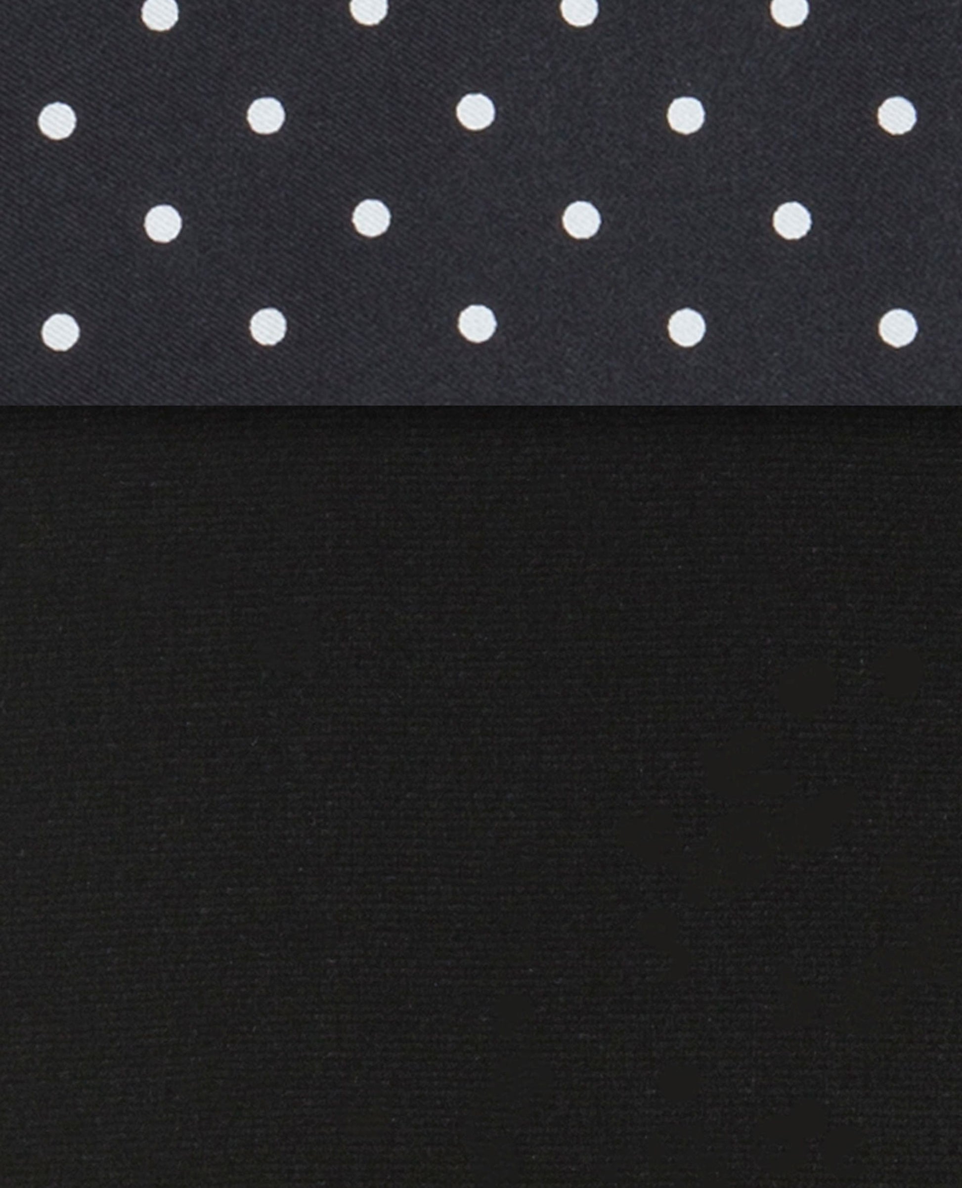 Image 2 of Black Velvet Spot Evening Scarf