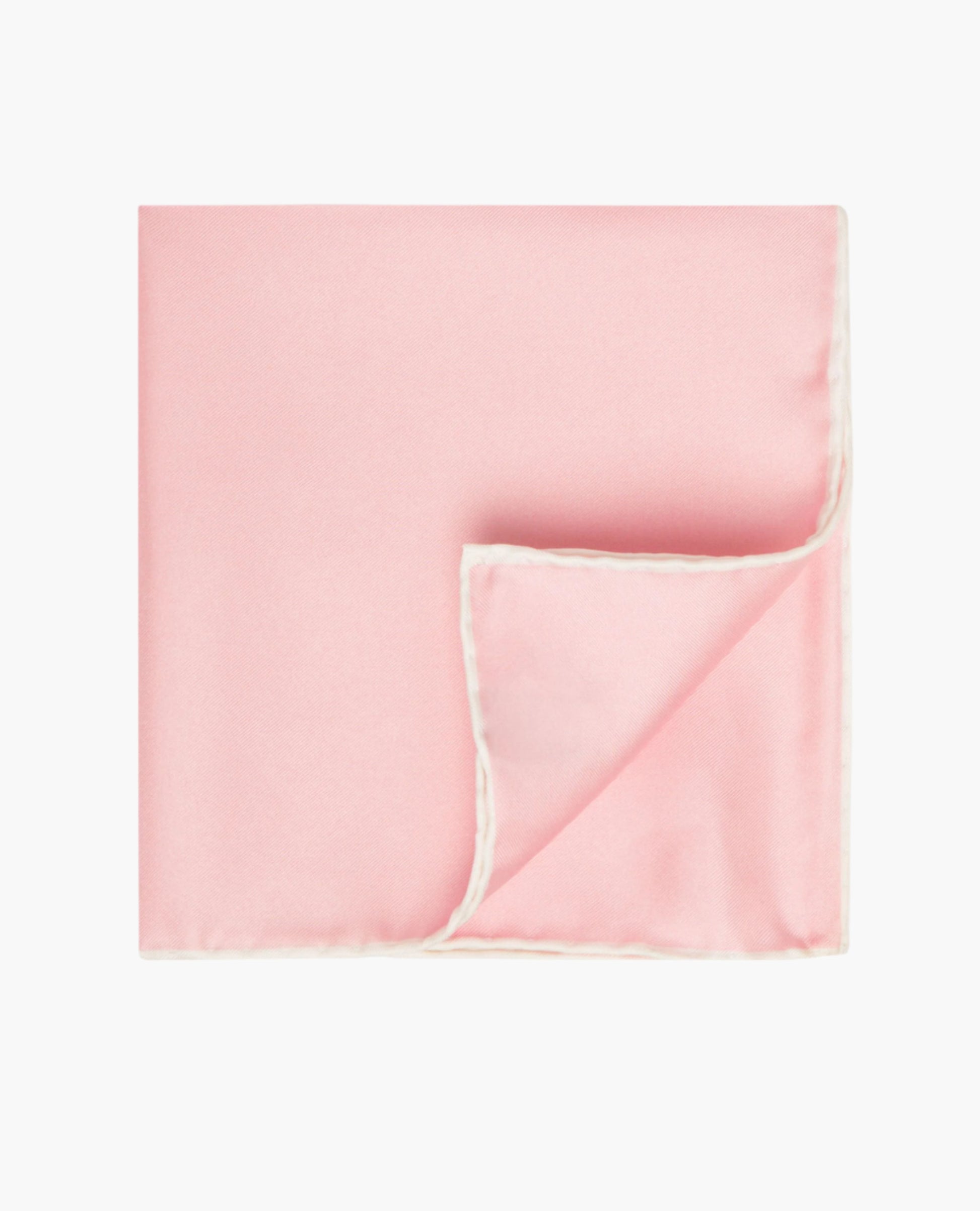 Image 1 of Pink Silk Pocket Square