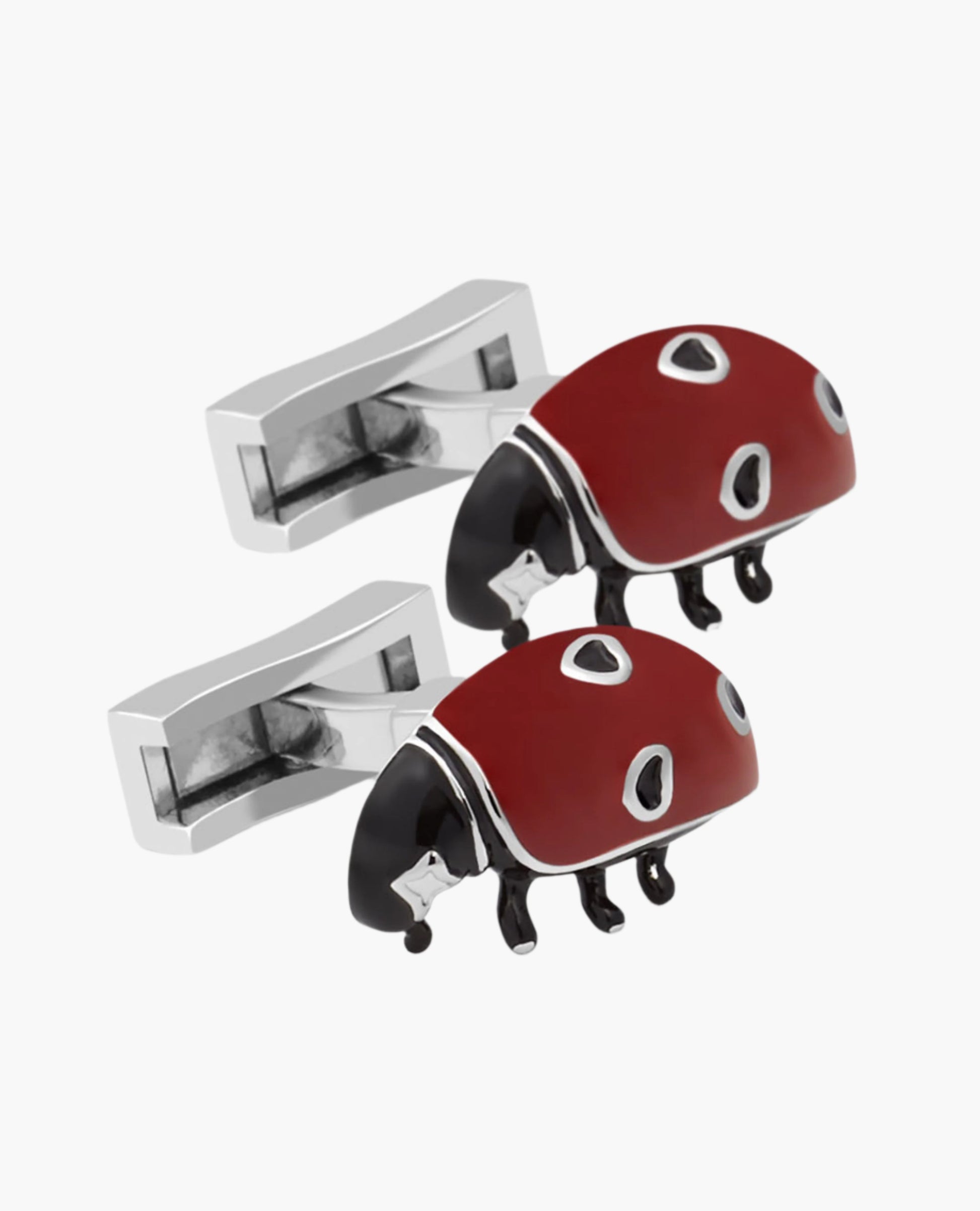 Image 1 of Ladybird Enamel Cufflinks