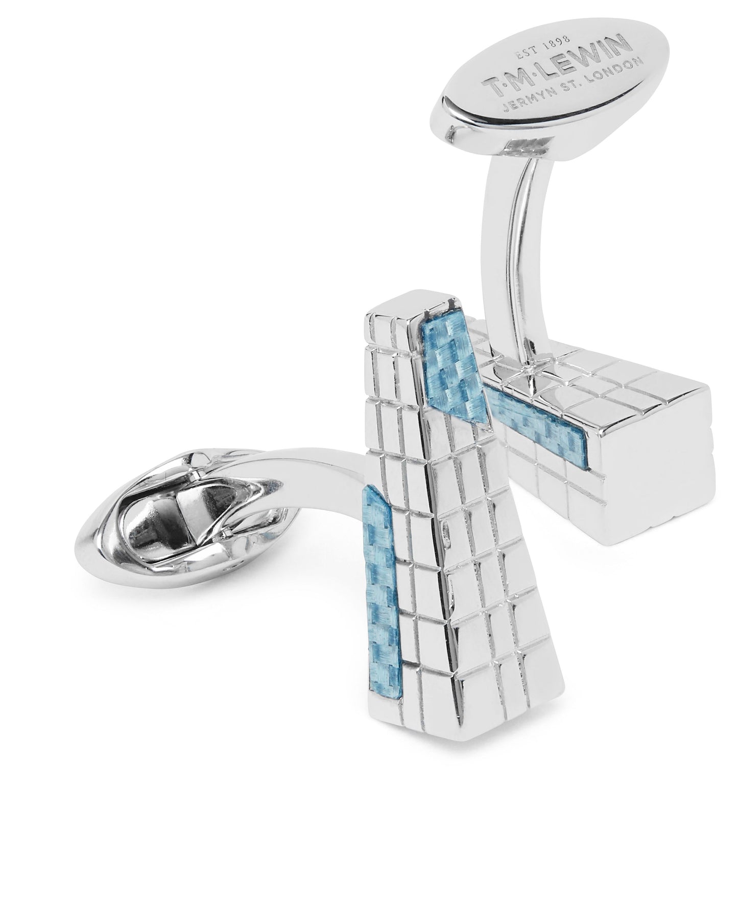 Image 3 of Veritas Silver London Landmark Inspired Cufflinks