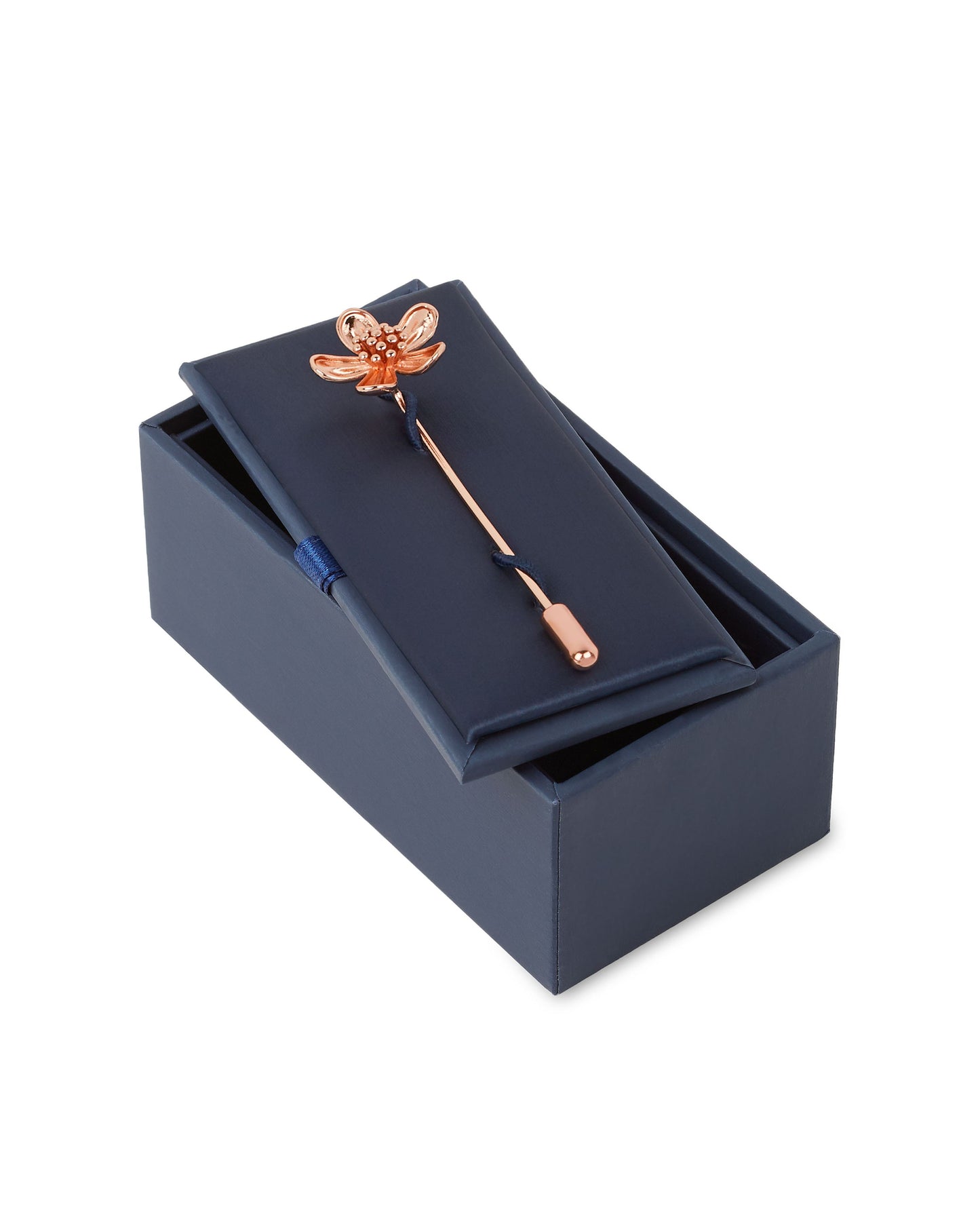 Image 3 of Rose Gold Summer Flower Lapel Pin