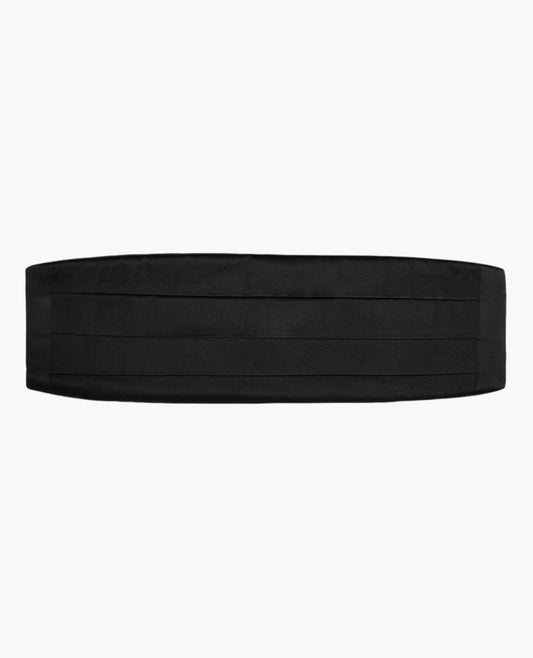 Image 1 of Black Satin Cummerbund