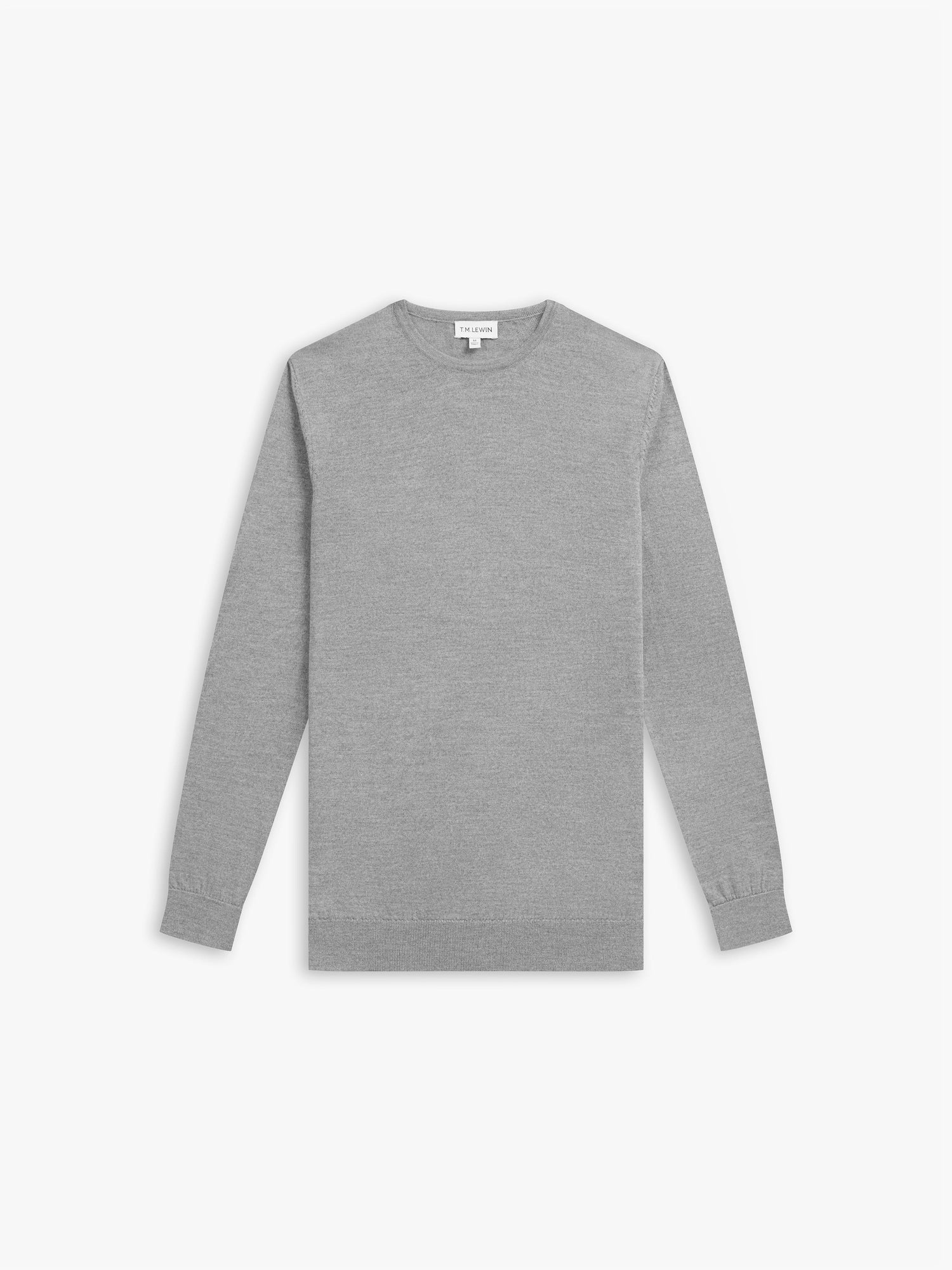 Men's Knitted Crew Neck Jumpers