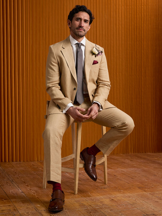 Portobello Slim Linen Blazer