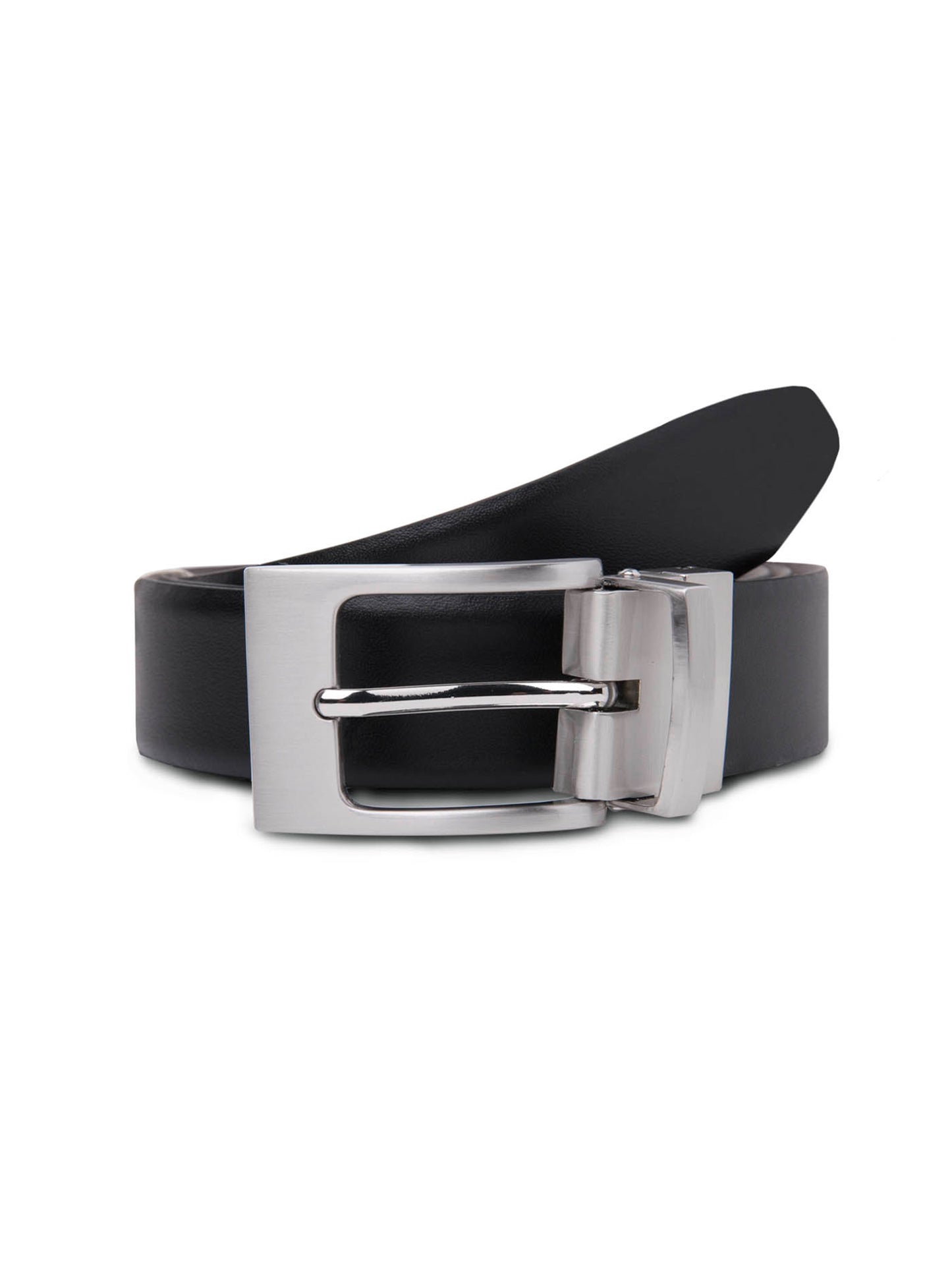 Black & Brown Leather Reversible Belt