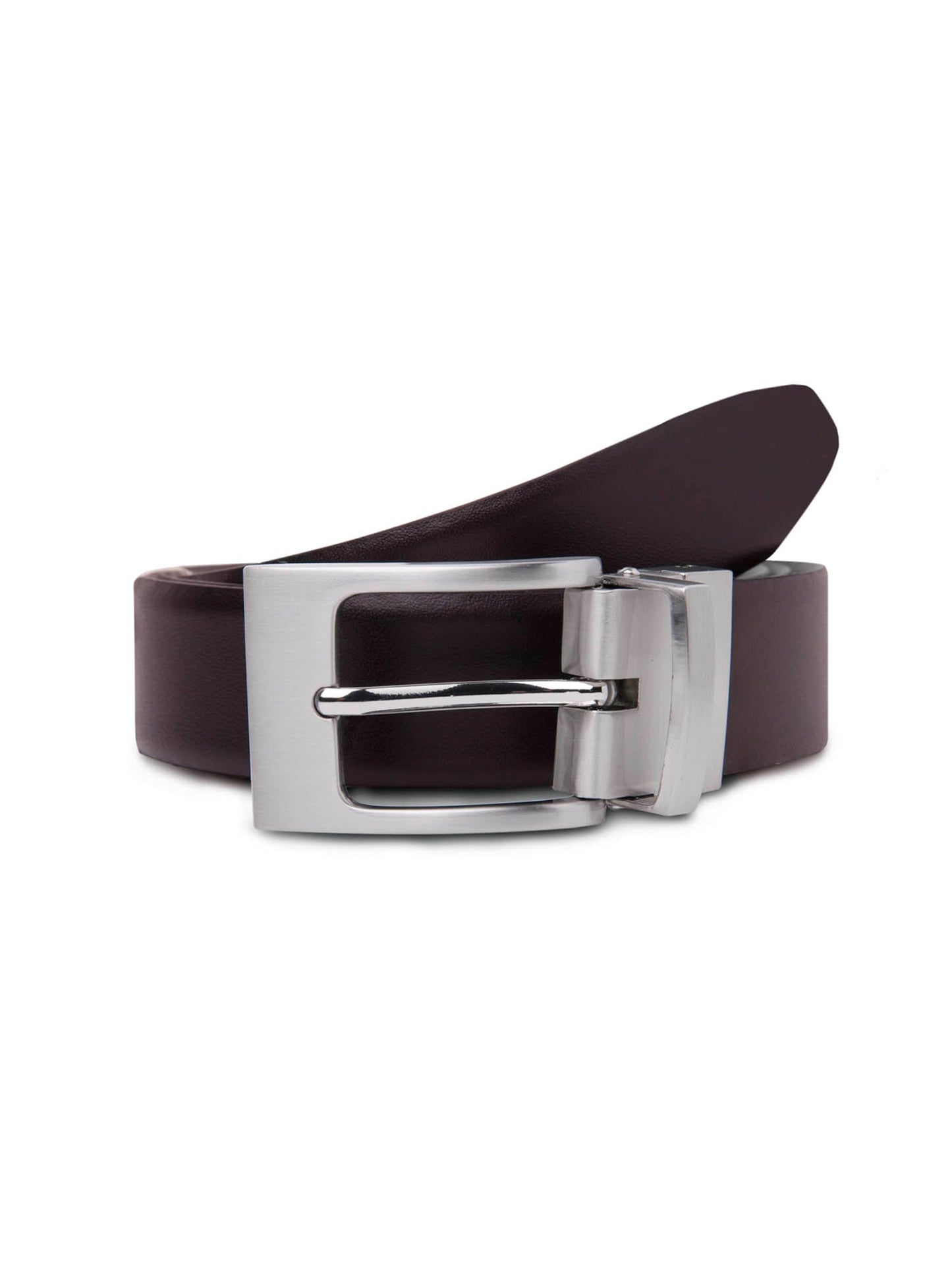 Black & Brown Leather Reversible Belt