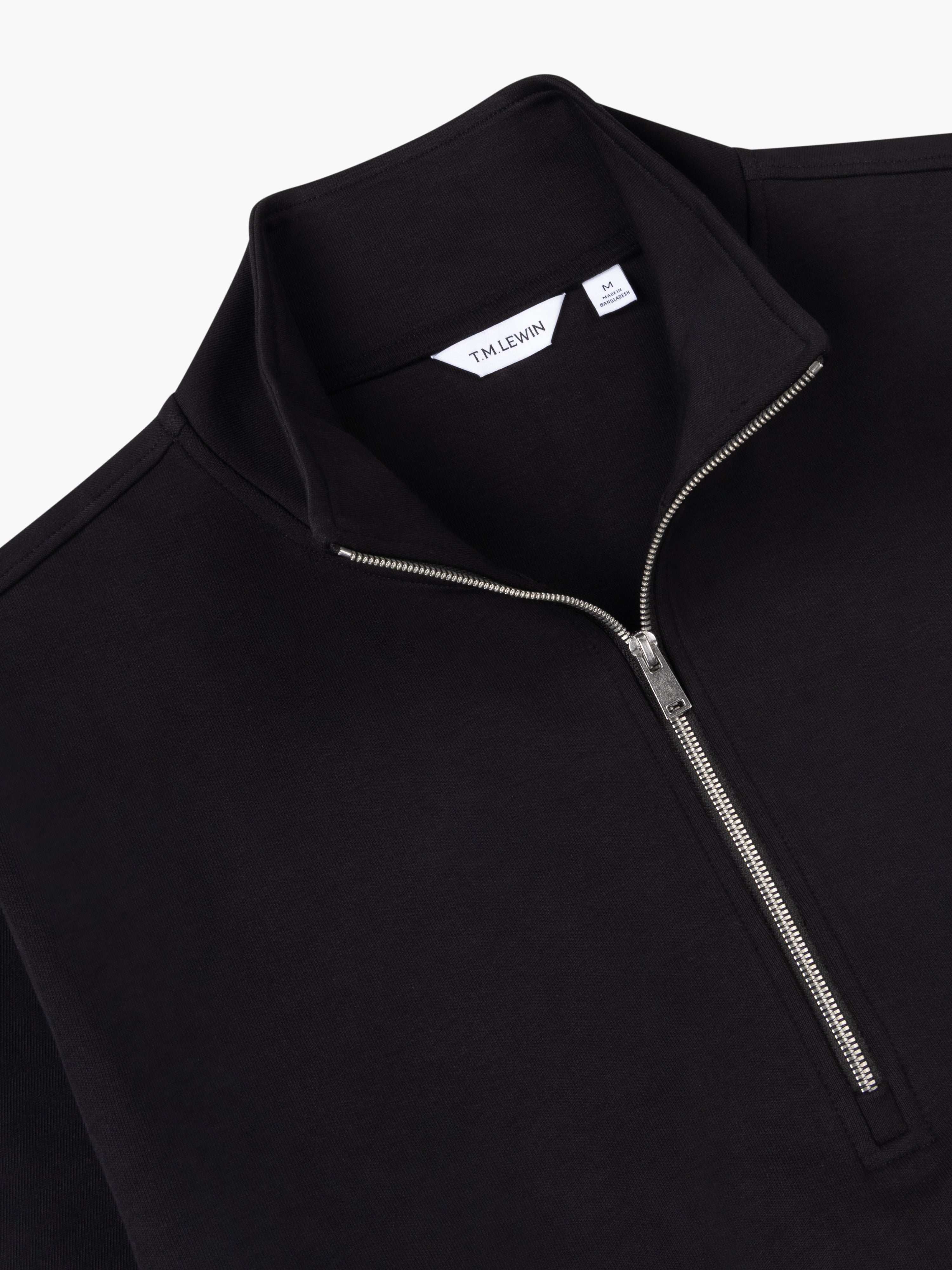 The Interlock Quarter Zip – T.M.Lewin