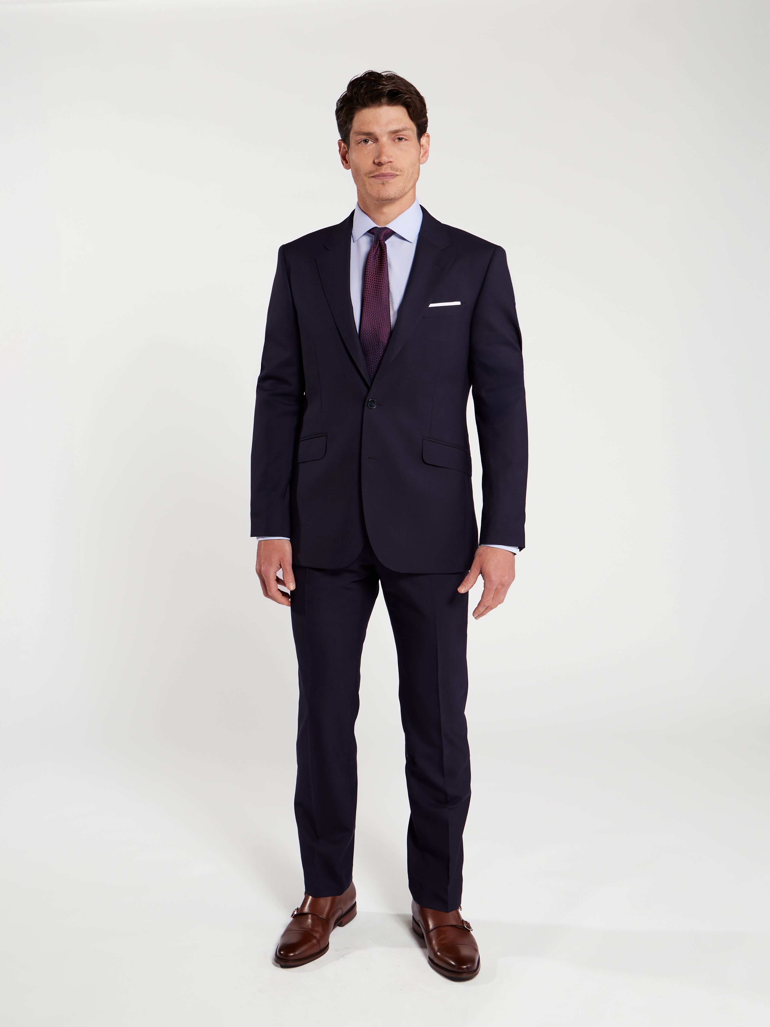 TSJ SUITS 3P NAVY L』