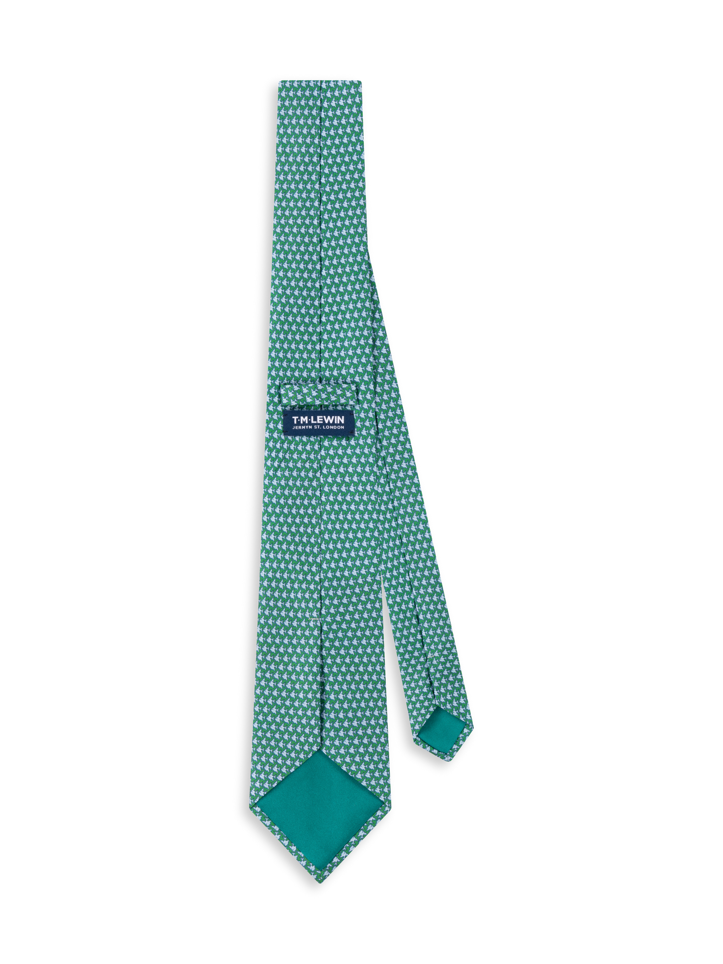 The Italian Fish Print Tie