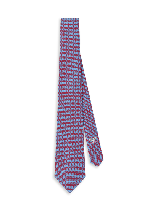 The Italian Whale Print Tie