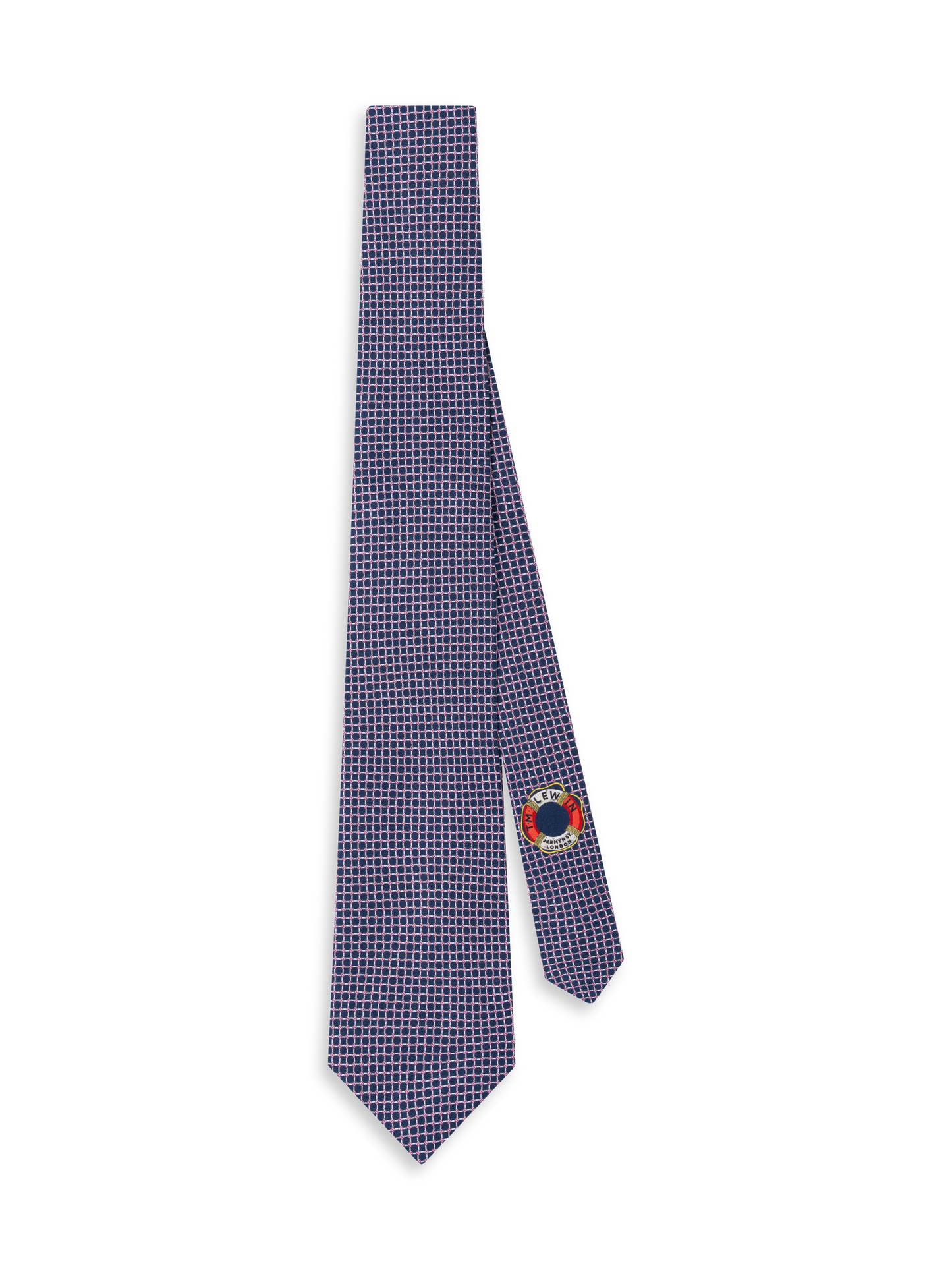 The Italian Chain Print Tie