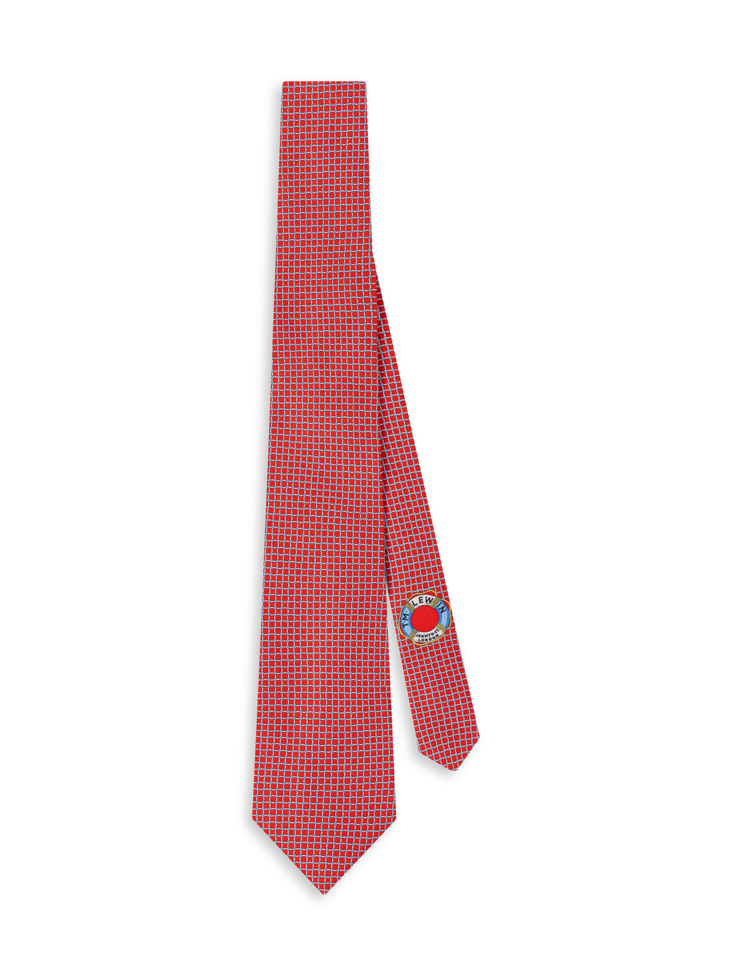 The Italian Chain Print Tie