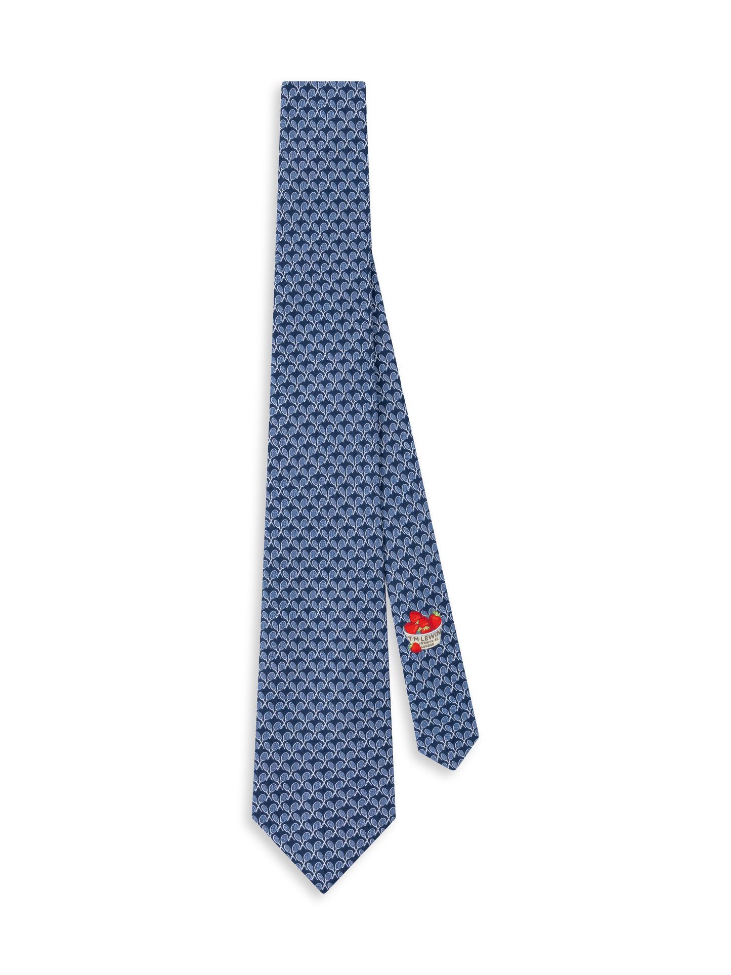 The Italian Tennis Print Tie
