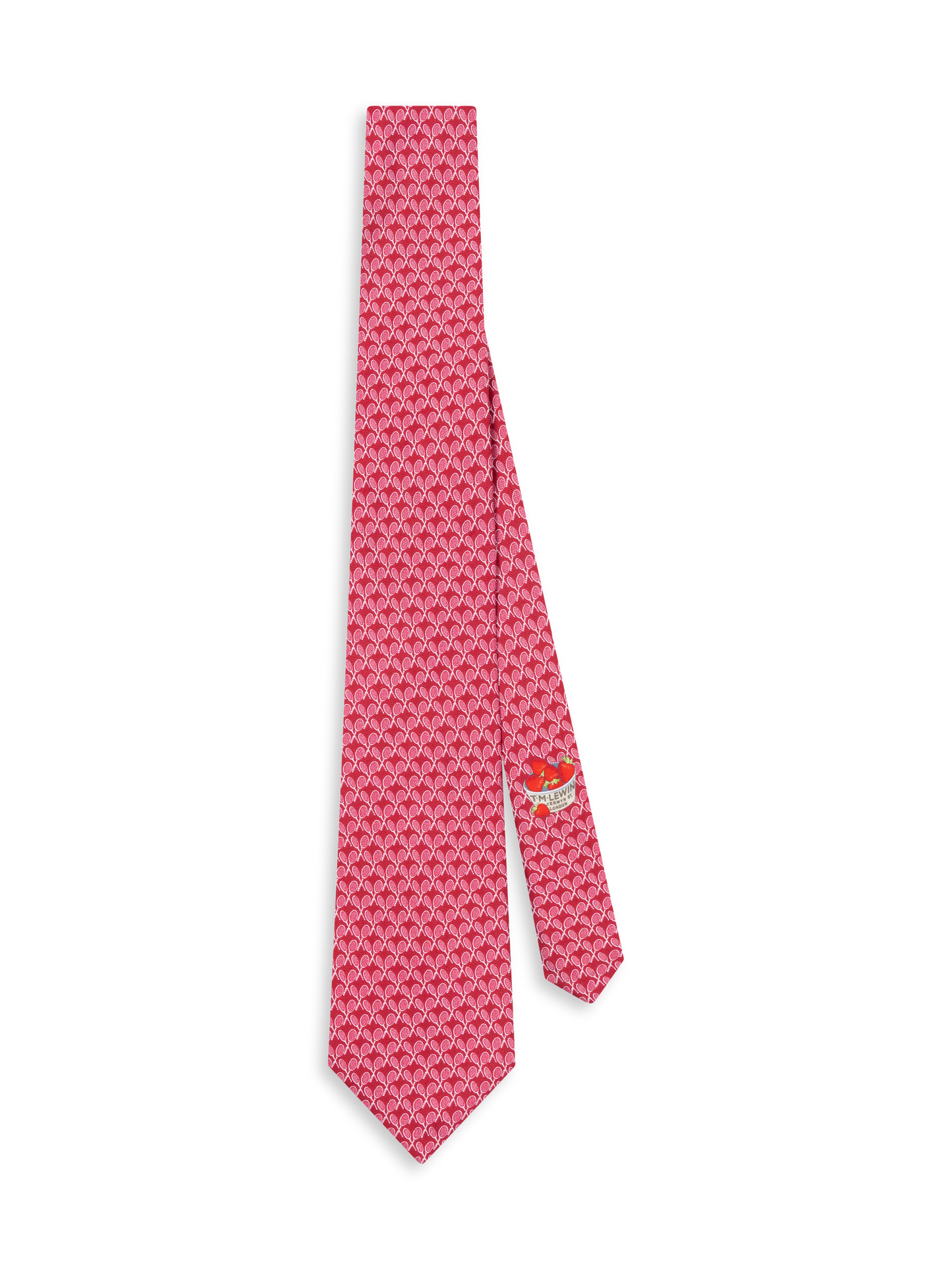 The Italian Tennis Print Tie
