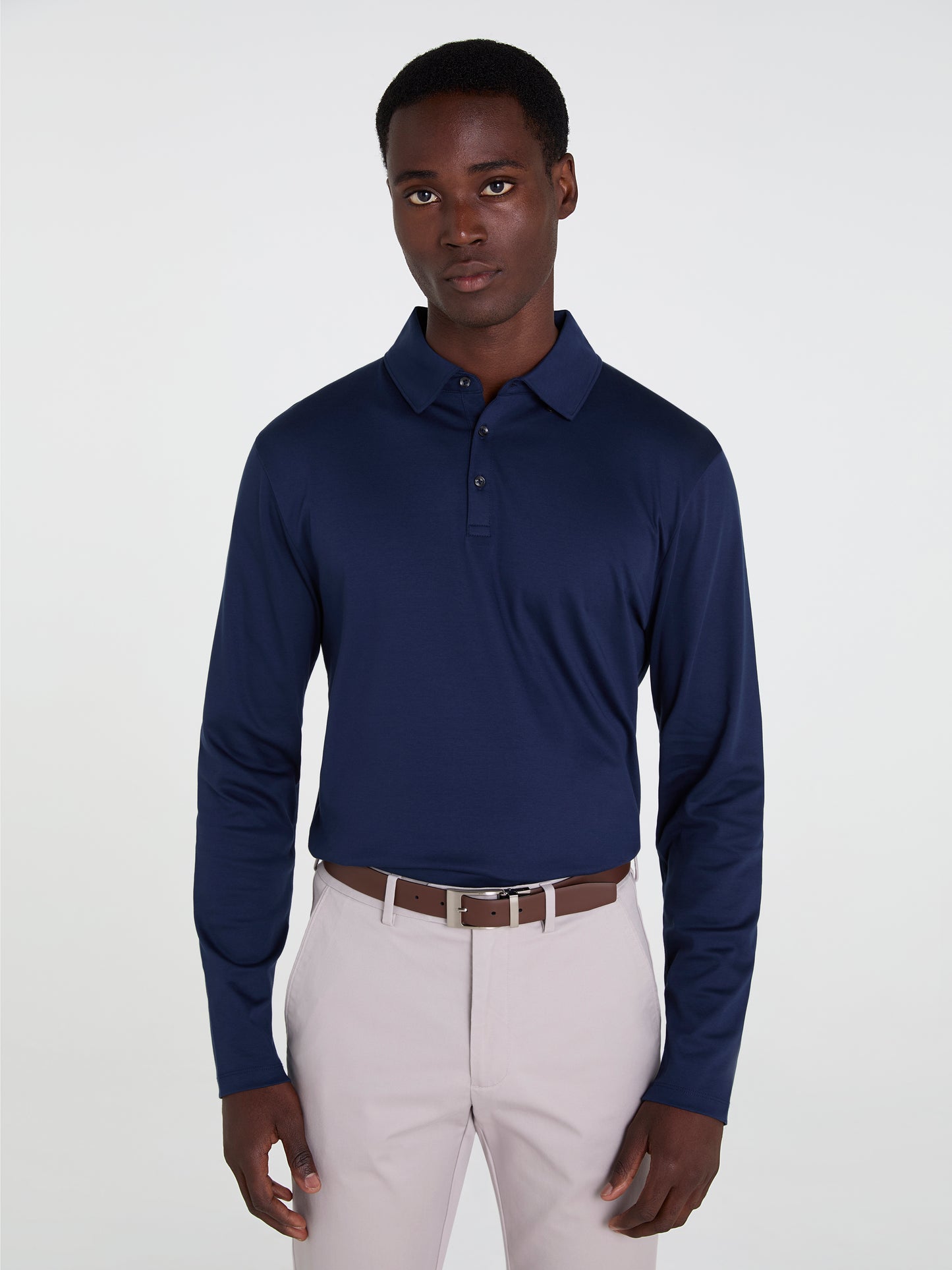 The Long Sleeve Smart Jersey Polo