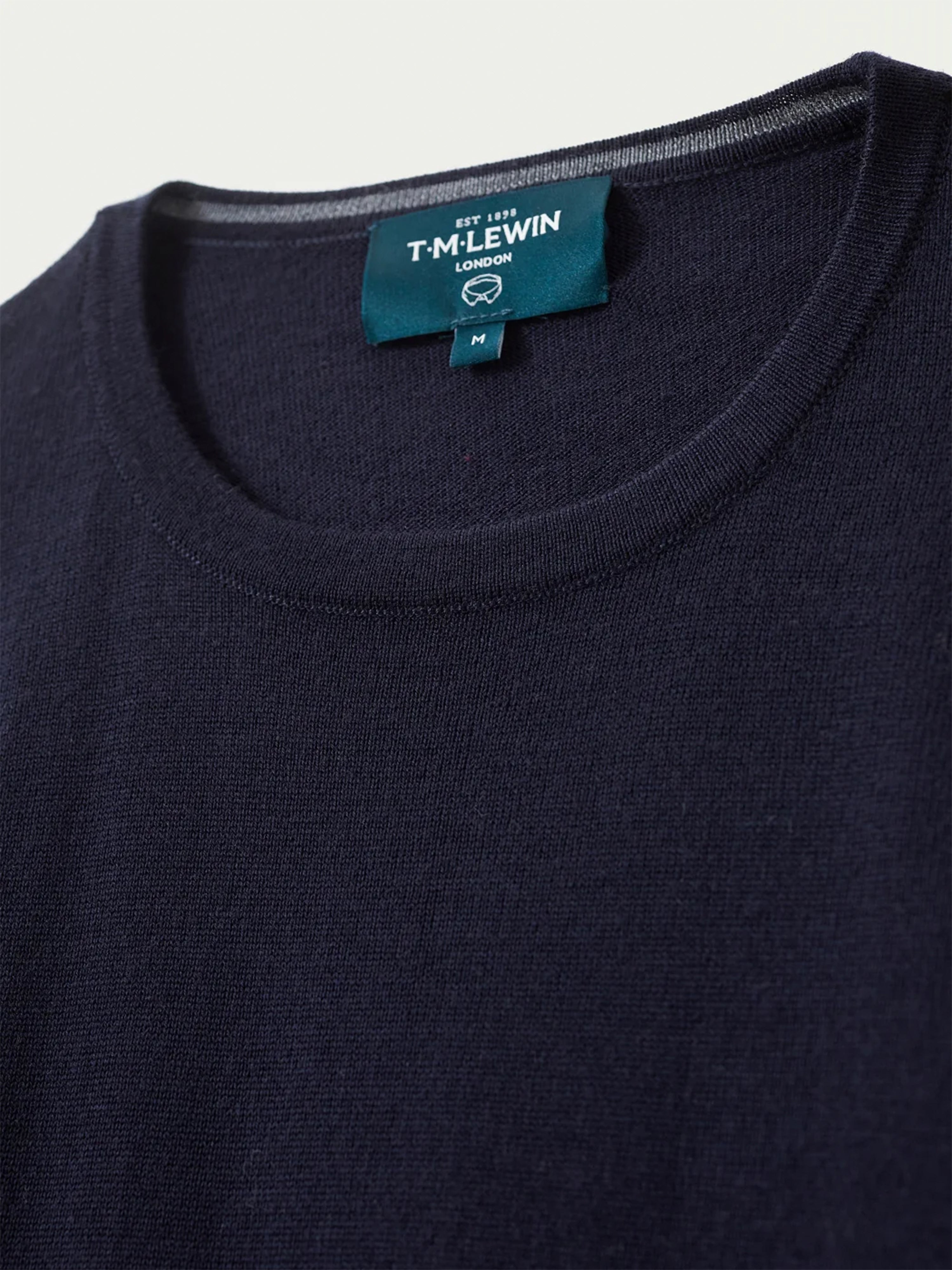 Tm lewin 2025 merino wool jumper