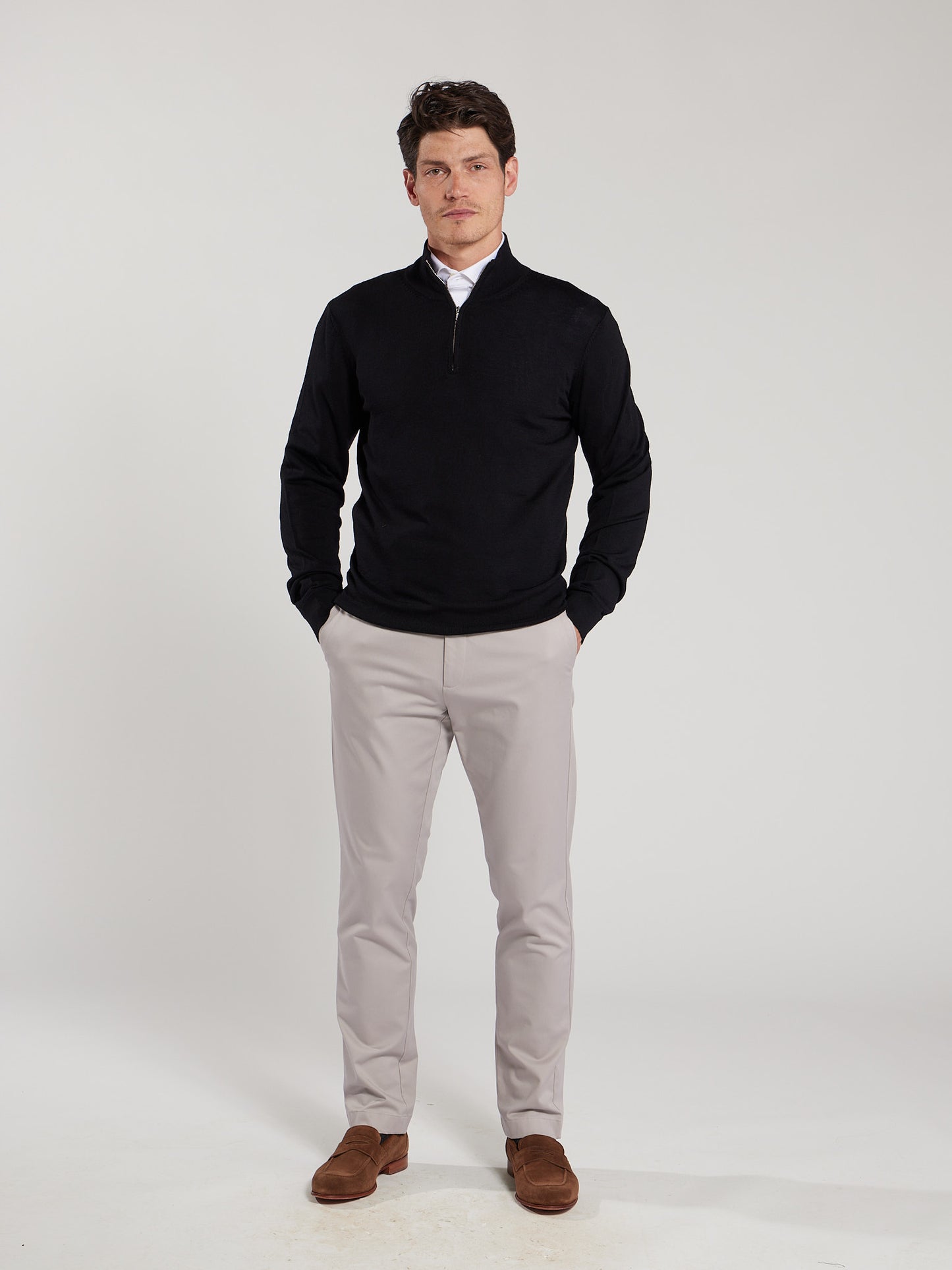 The Merino Wool Quarter-Zip