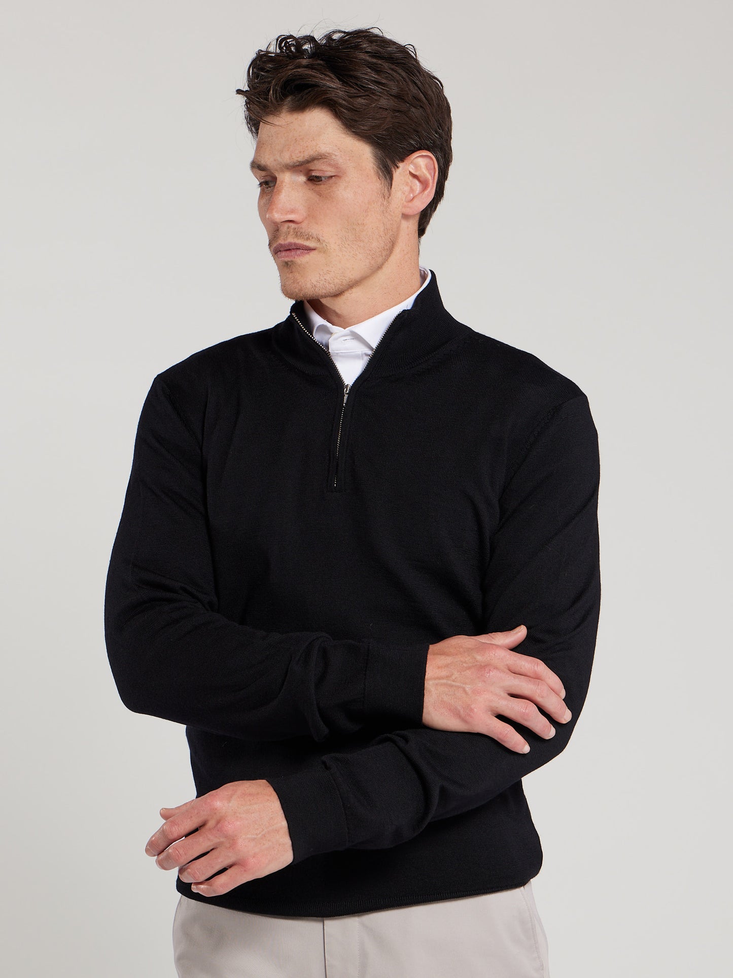 The Merino Wool Quarter-Zip